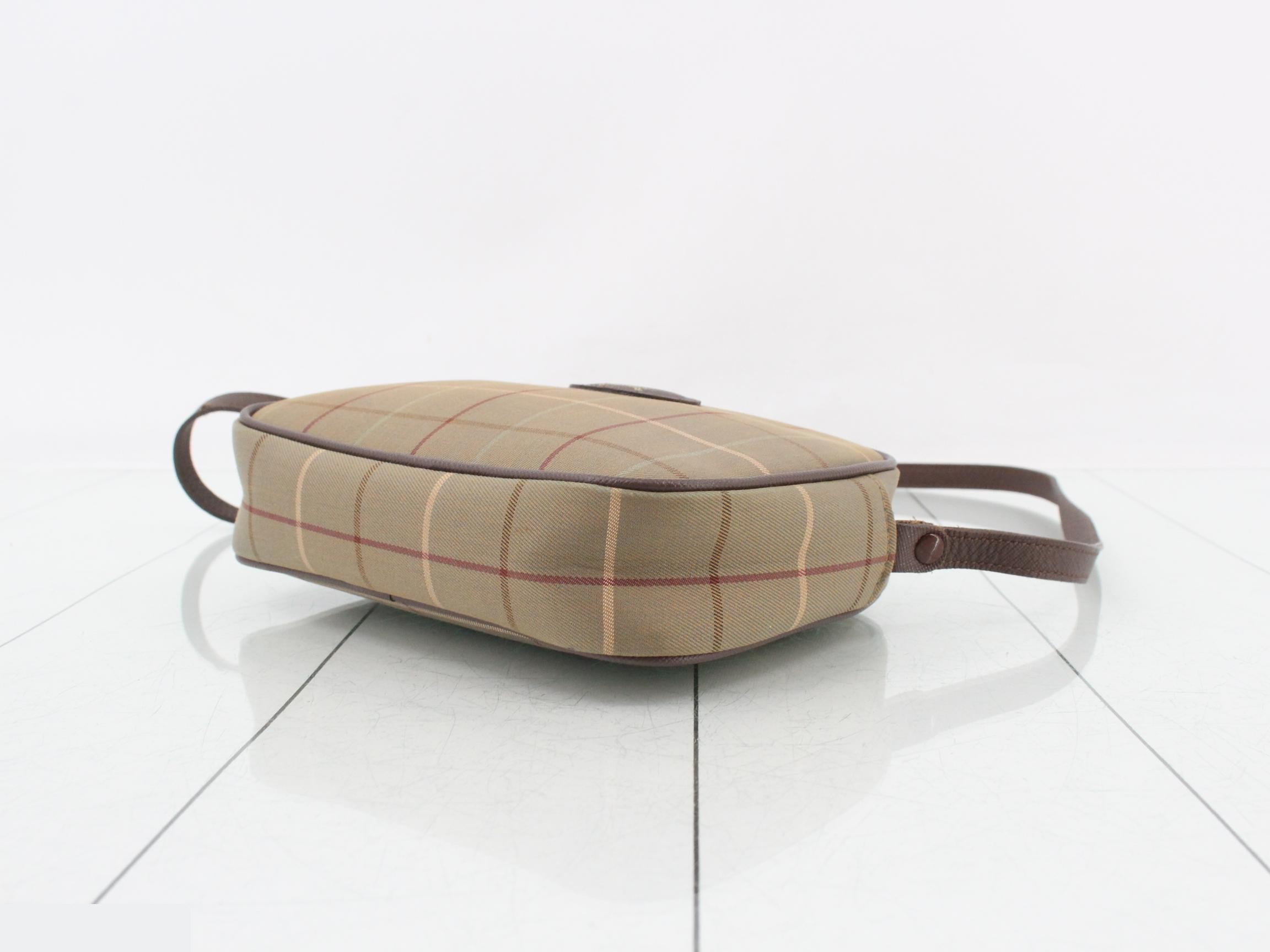 Mini shoulder bag, check pattern, W18 H14.5 D4.5 — view 6