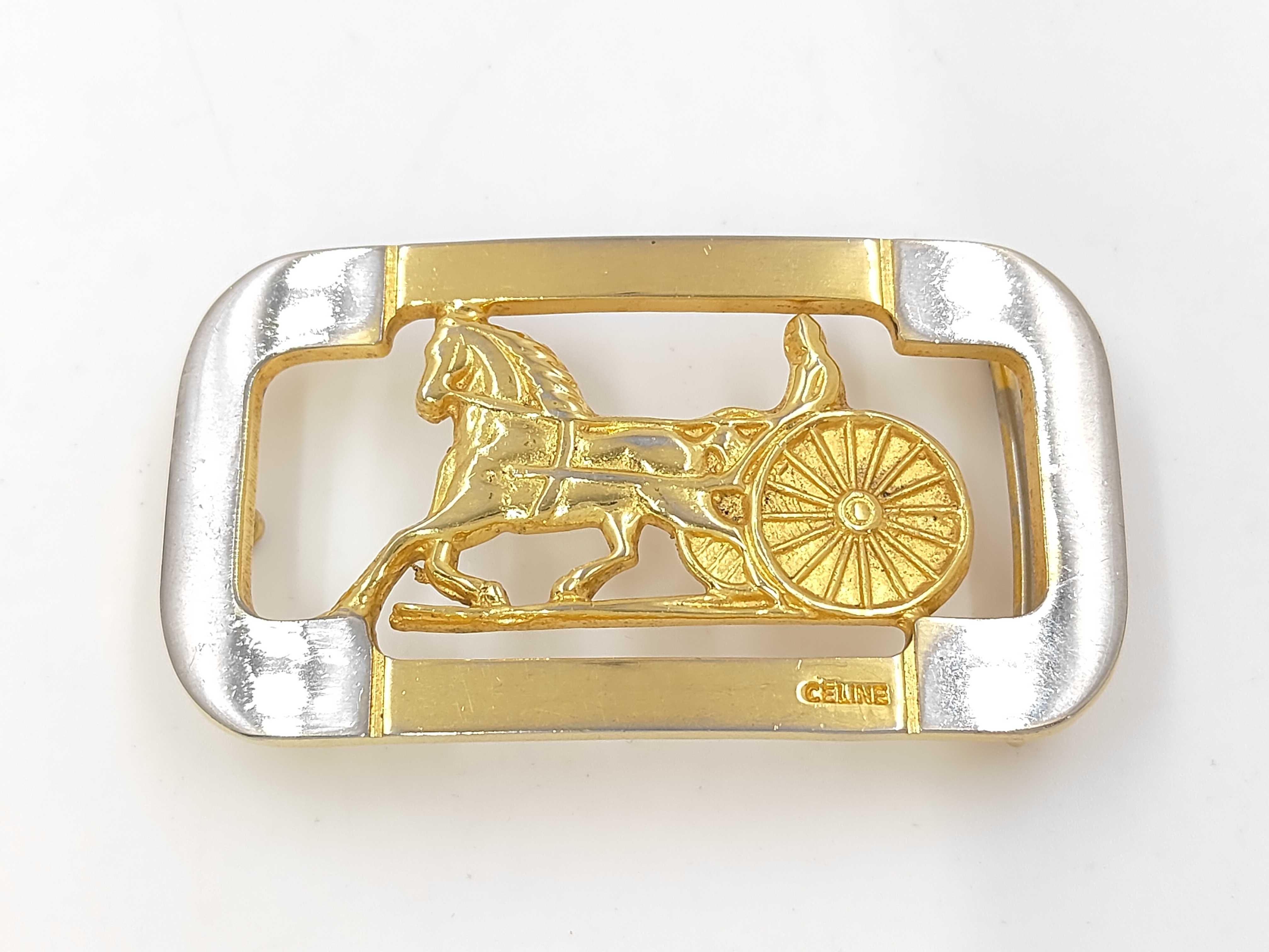 horse carriage logo belt buckle and other accessories