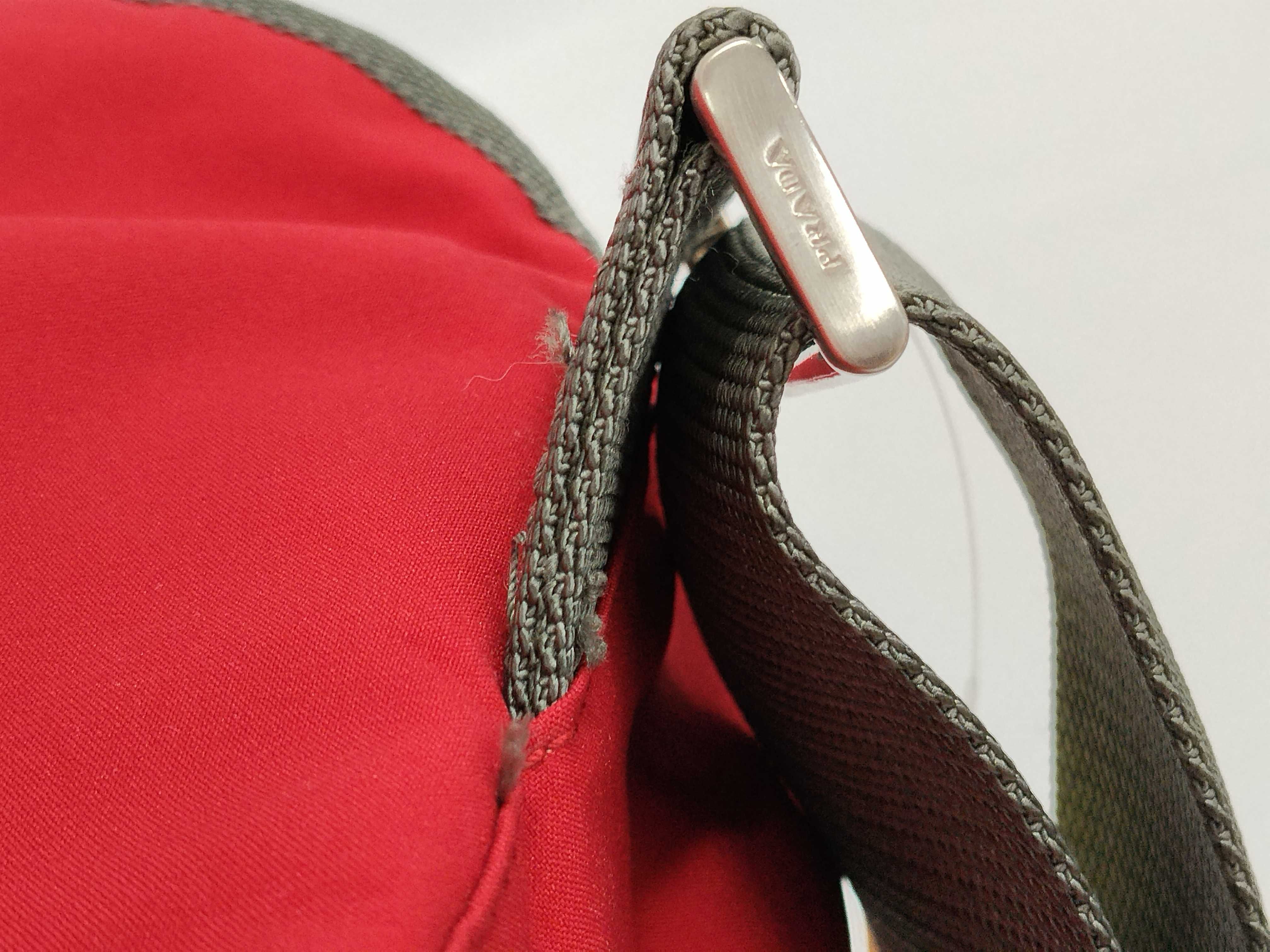 Sport Nylon Shoulder Bag, Red — view 5
