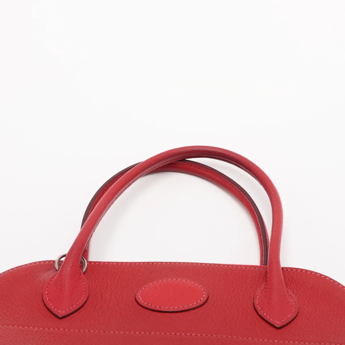Bolide 27 Chevre Rouge Vif Silver Hardware H:2004 — view 6