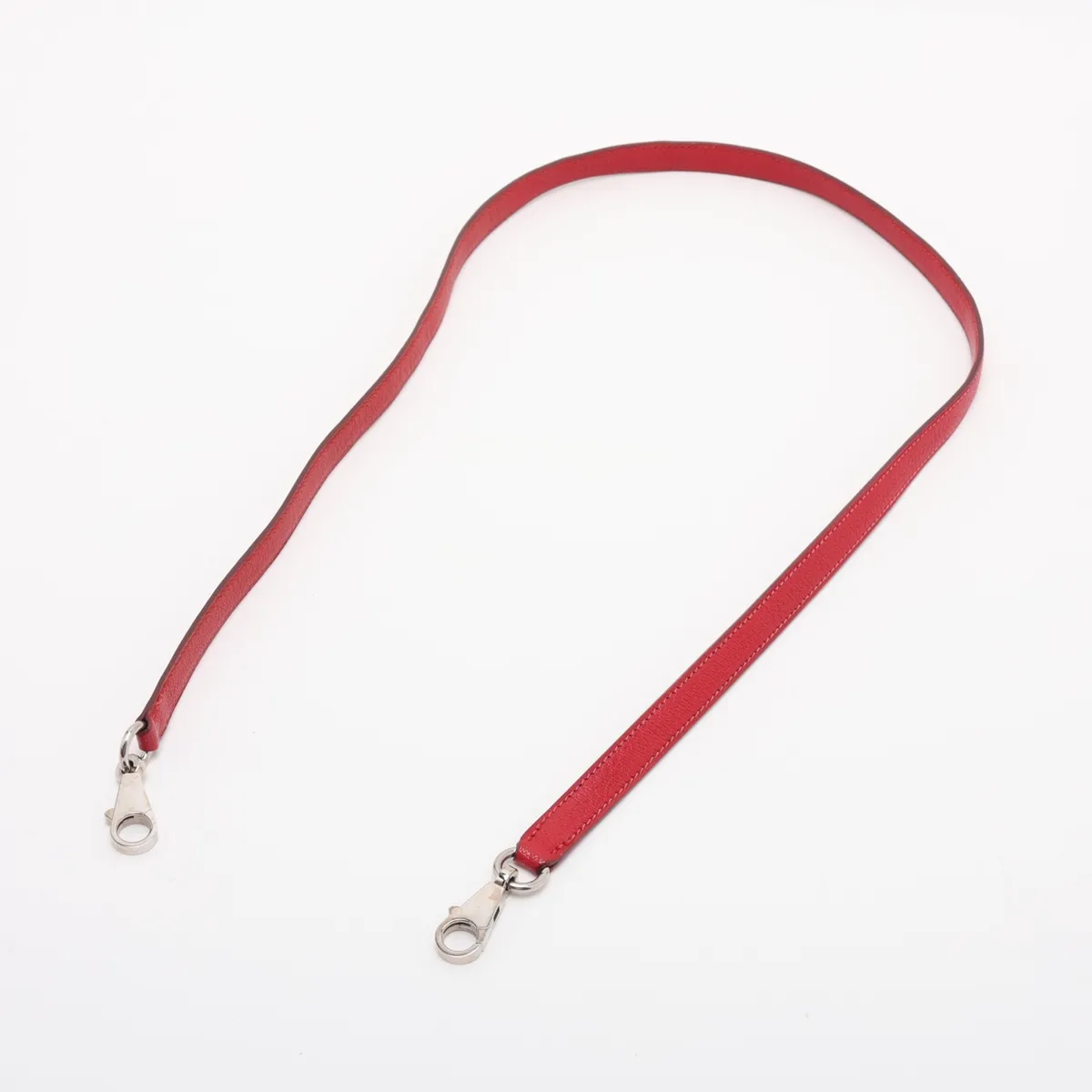 Bolide 27 Chevre Rouge Vif Silver Hardware H:2004 — view 7