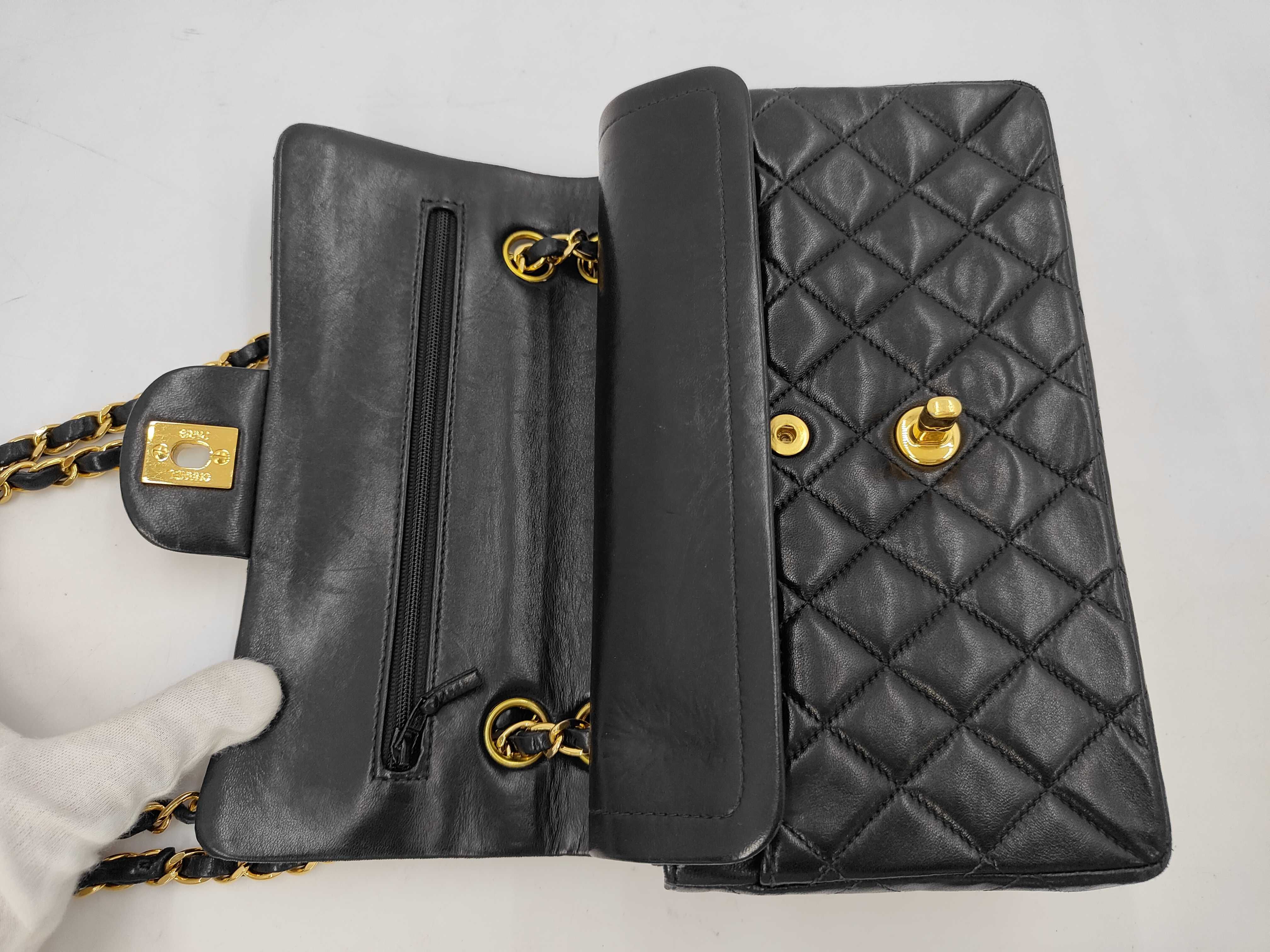 Matelassé Chain Shoulder Bag, Lambskin Shoulder Bag — view 8