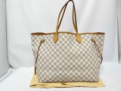 Damier Azur Neverfull GM Tote Bag N51108