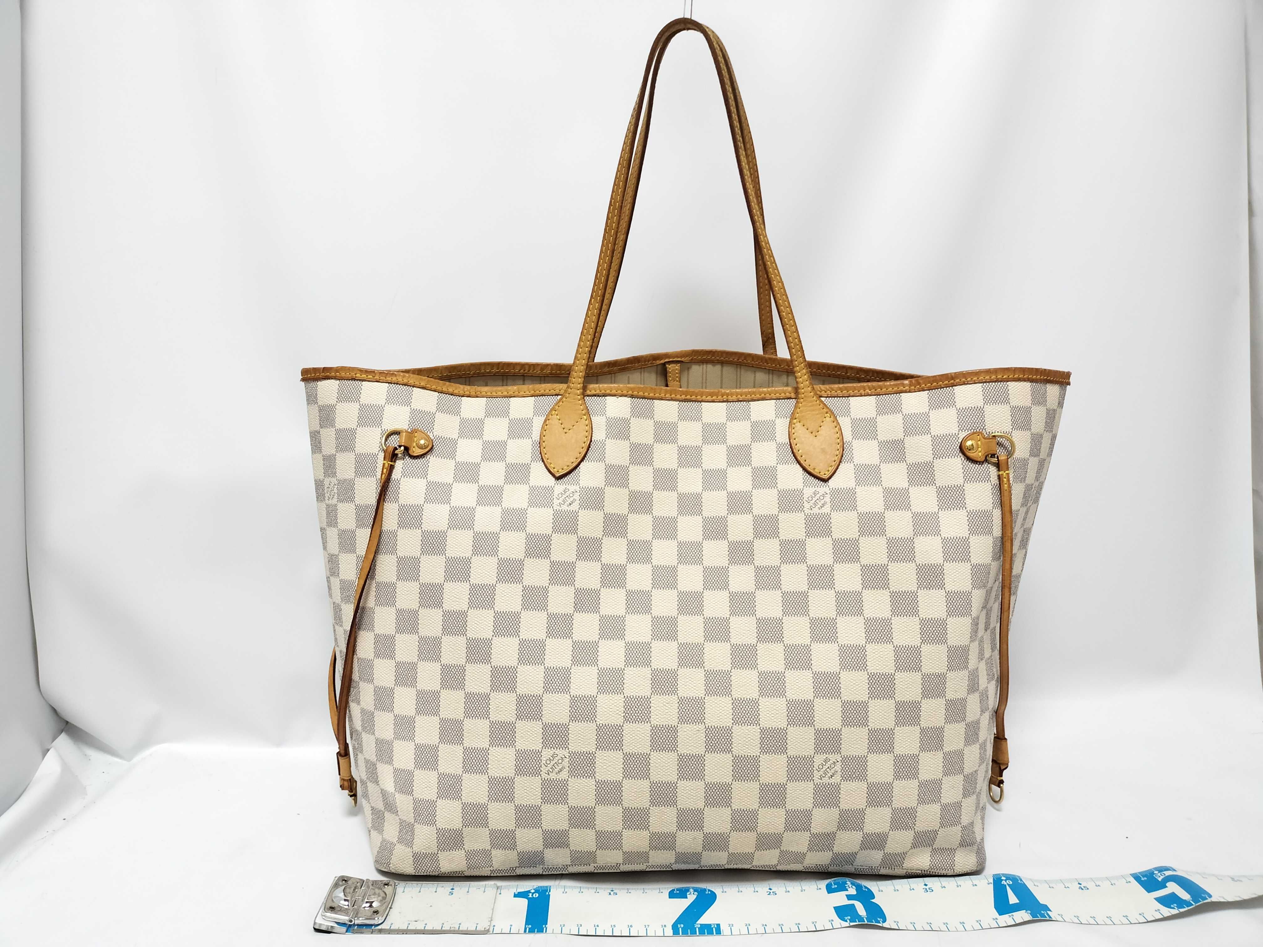 Damier Azur Neverfull GM Tote Bag N51108 — view 2