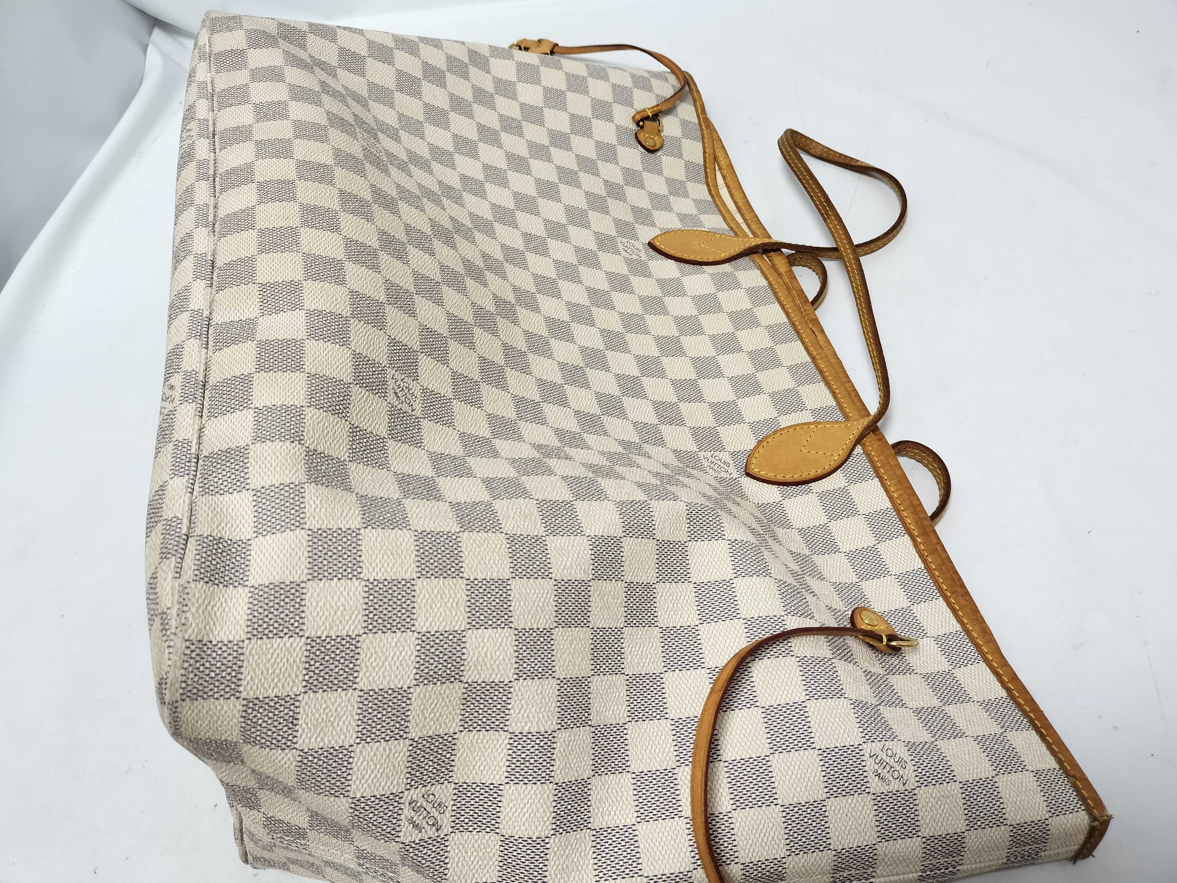 Damier Azur Neverfull GM Tote Bag N51108 — view 9