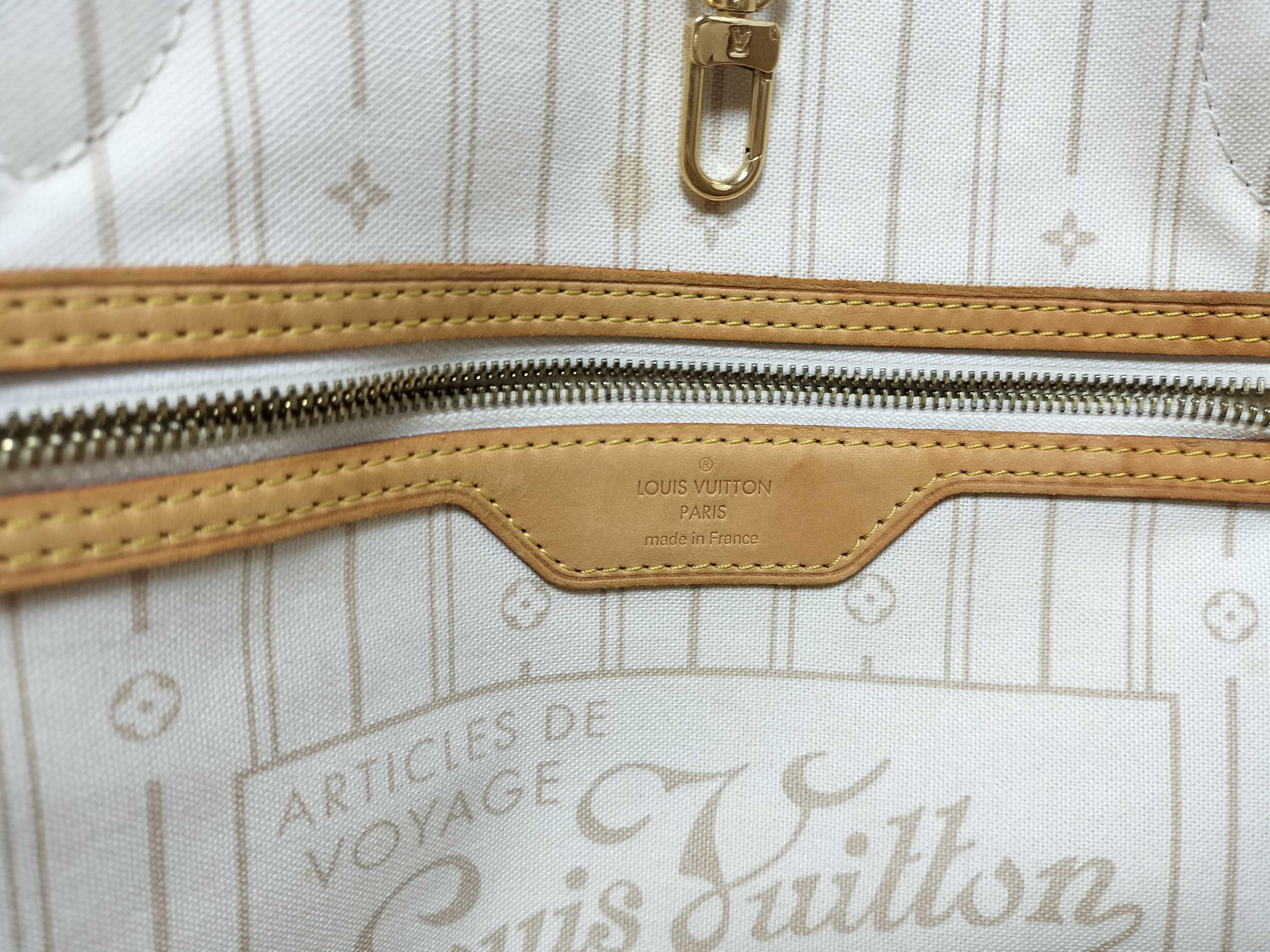 Damier Azur Neverfull GM Tote Bag N51108 — view 10