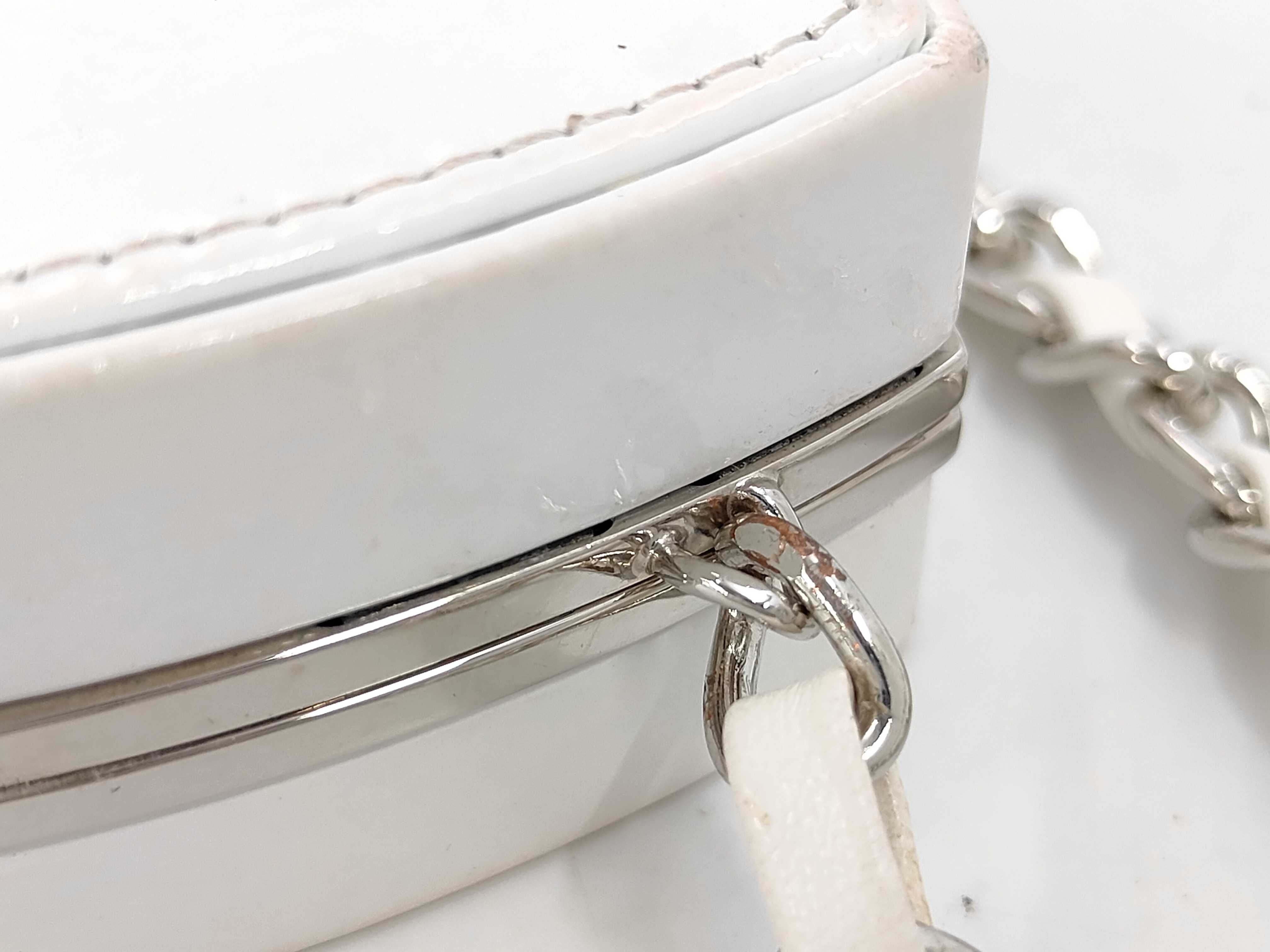 Small Item Case, Patent Leather, Chain Bag — view 7