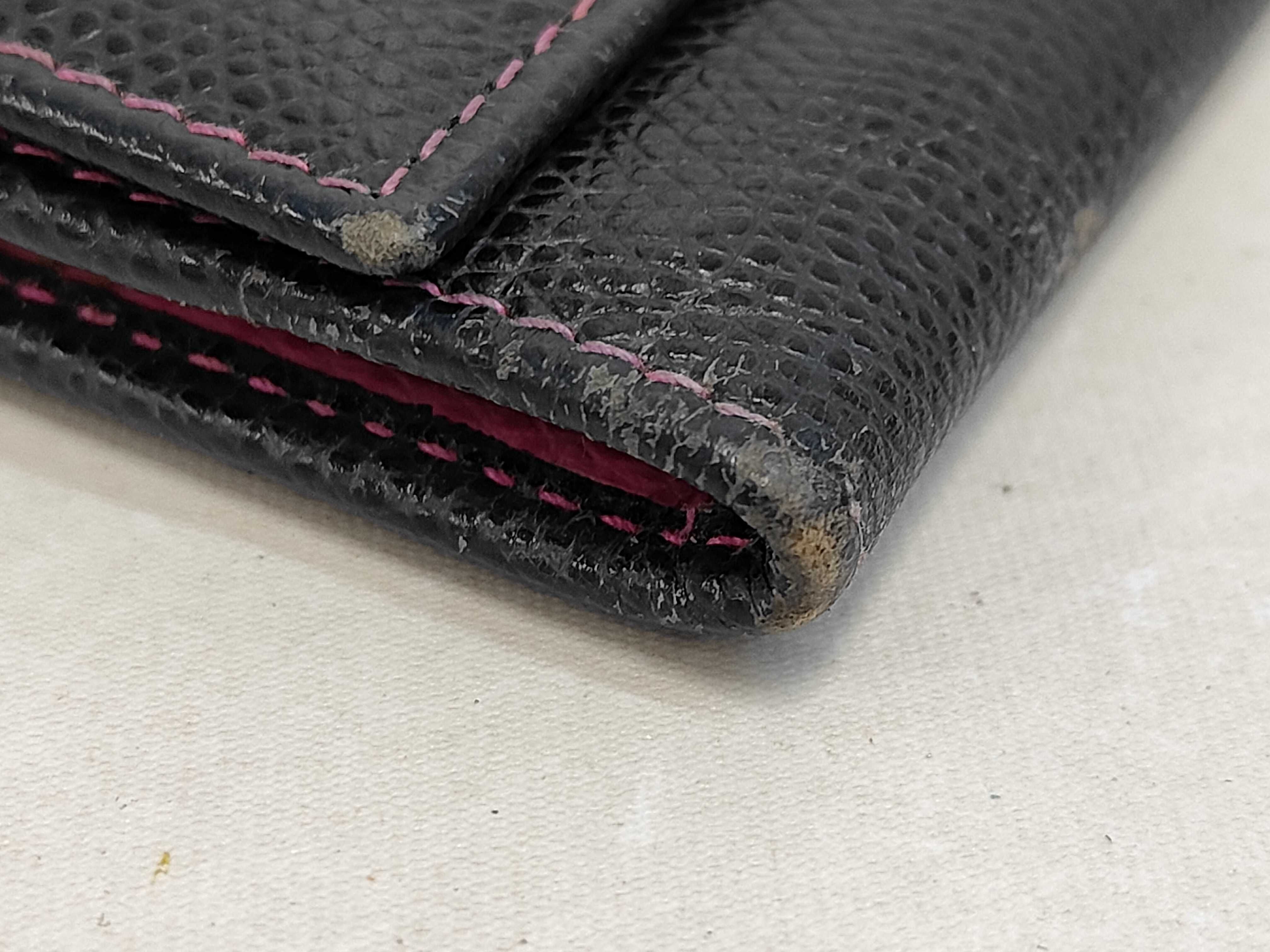 Logo Leather Long Wallet — view 3