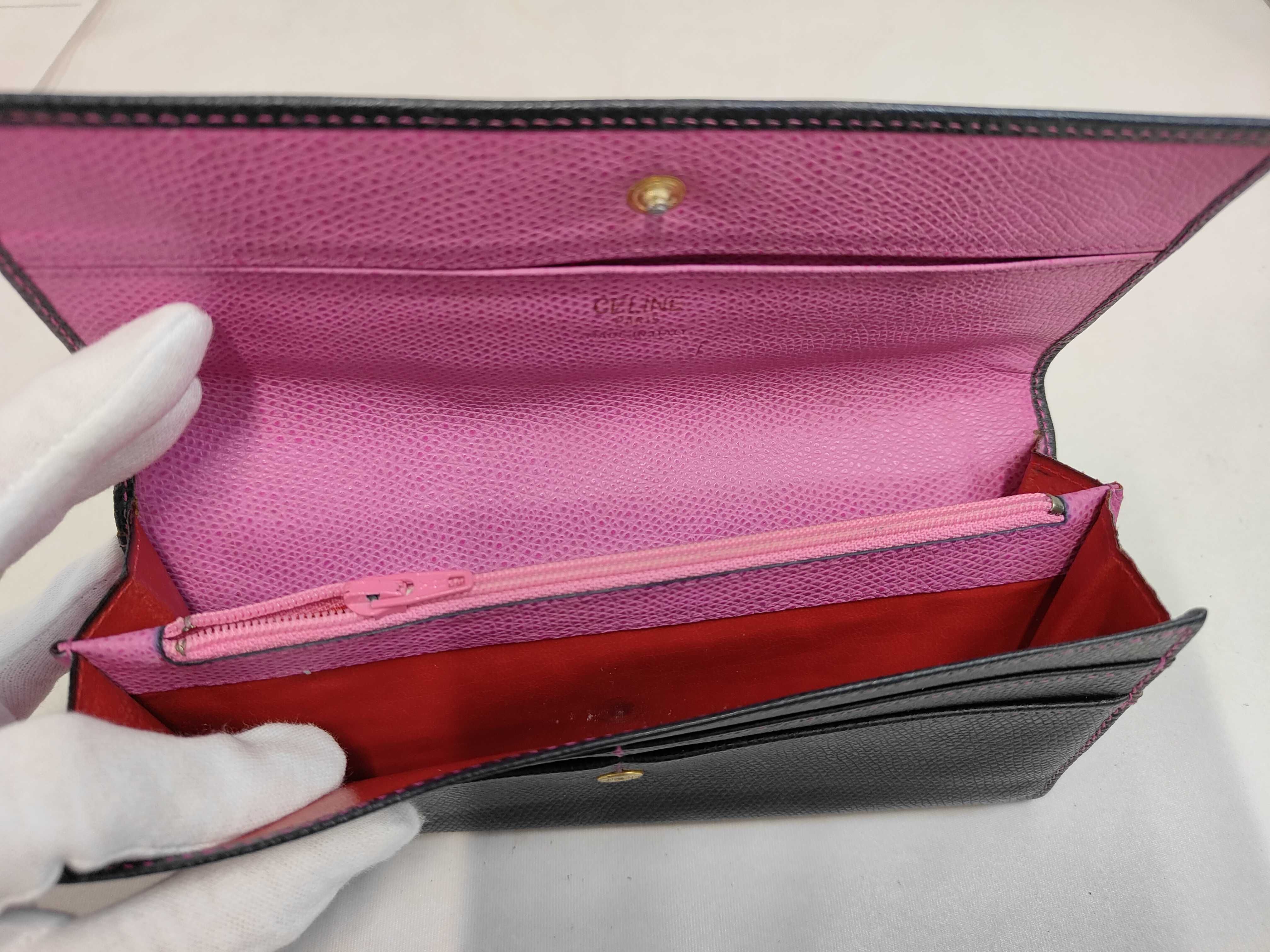 Logo Leather Long Wallet — view 5
