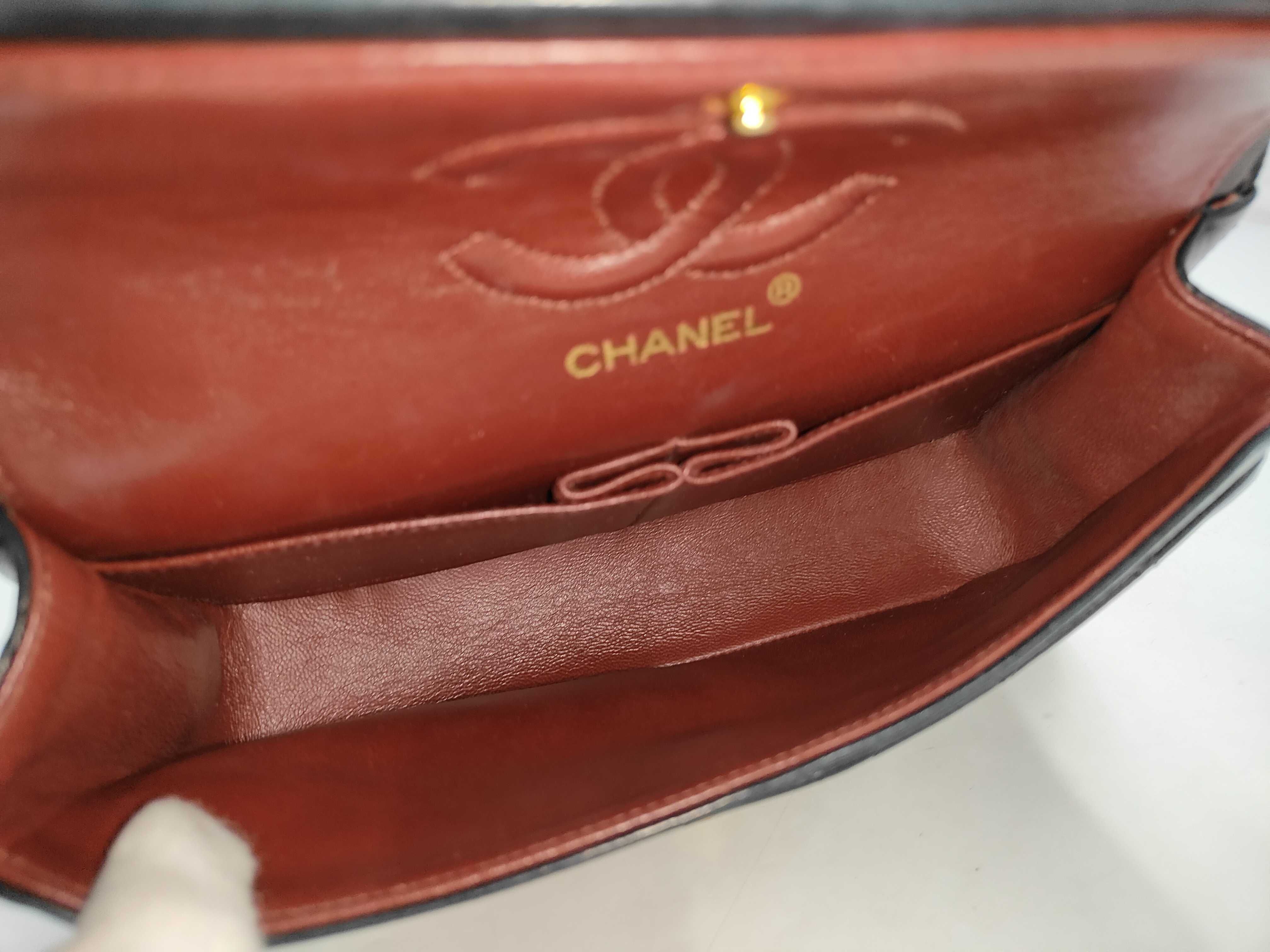 Matelassé 23 Lambskin Double Flap Double Chain Shoulder Bag — view 10