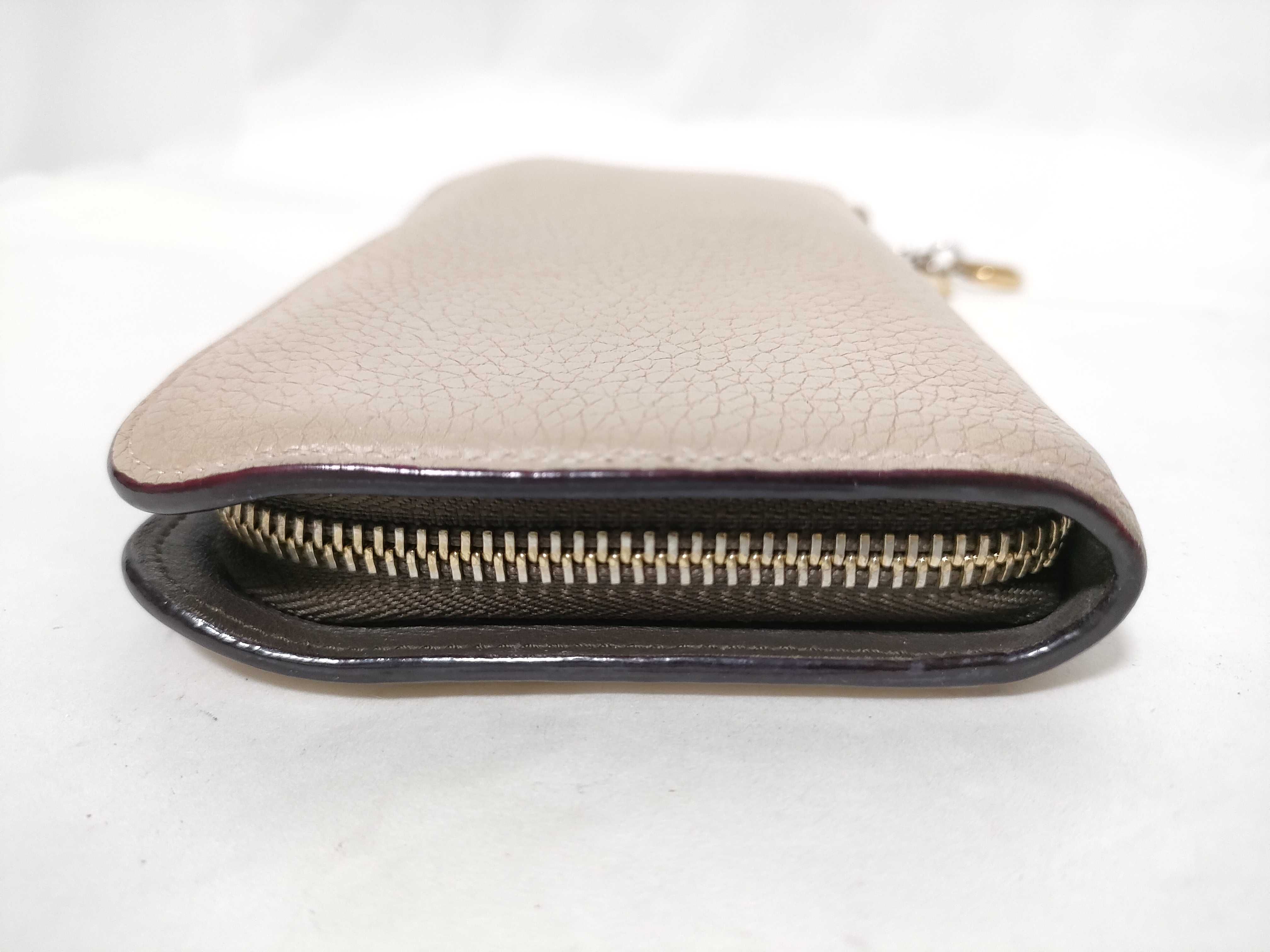 Charm Leather Round Long Wallet — view 5