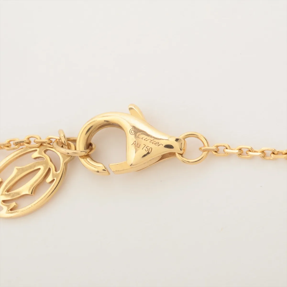 Damour XS Diamond Necklace, 750 (Yellow Gold), 2.1g, KTC029 CRB7224517 — view 4