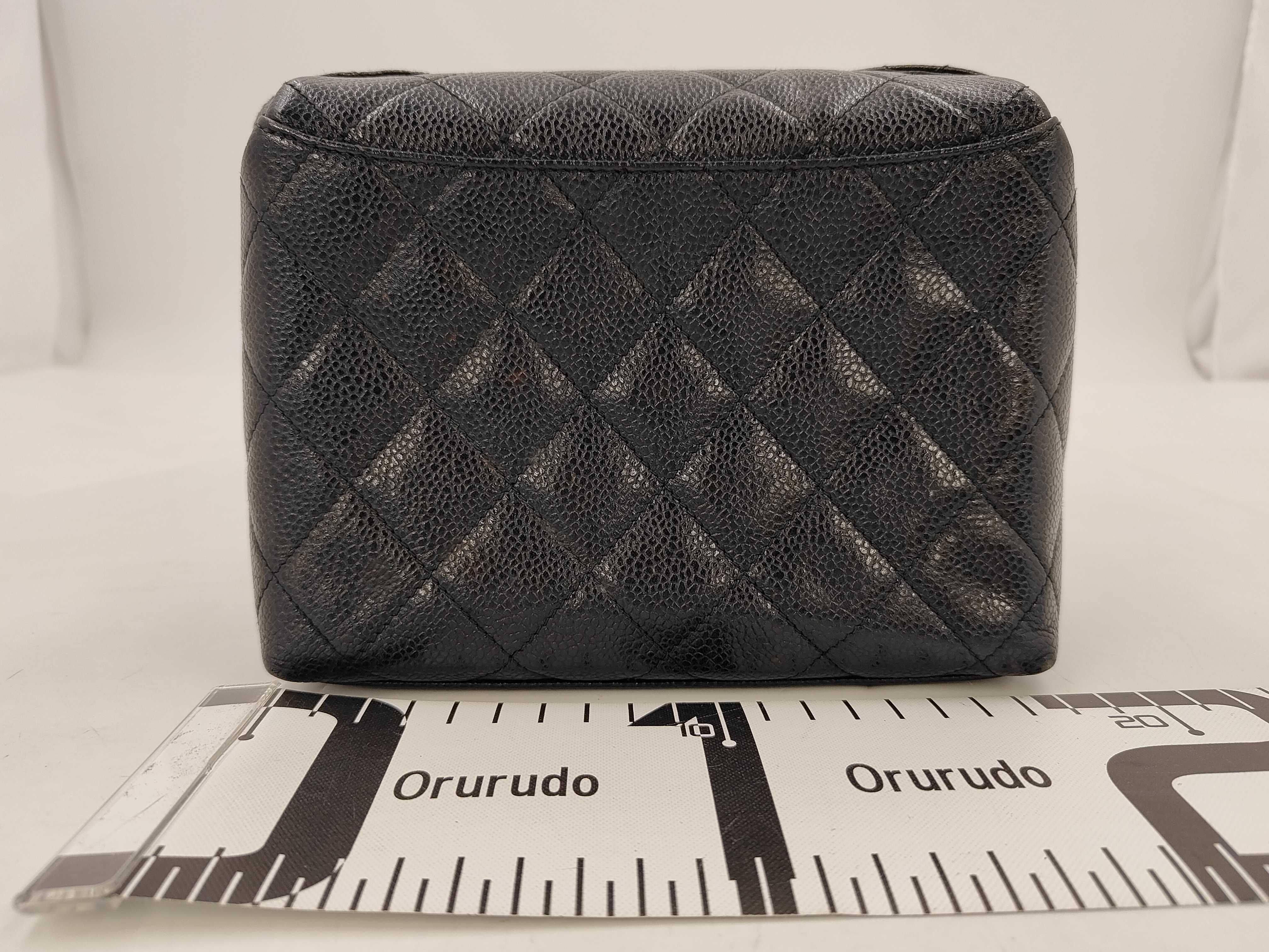 Round Flap Caviar Skin Shoulder Bag (Series 2) — view 2