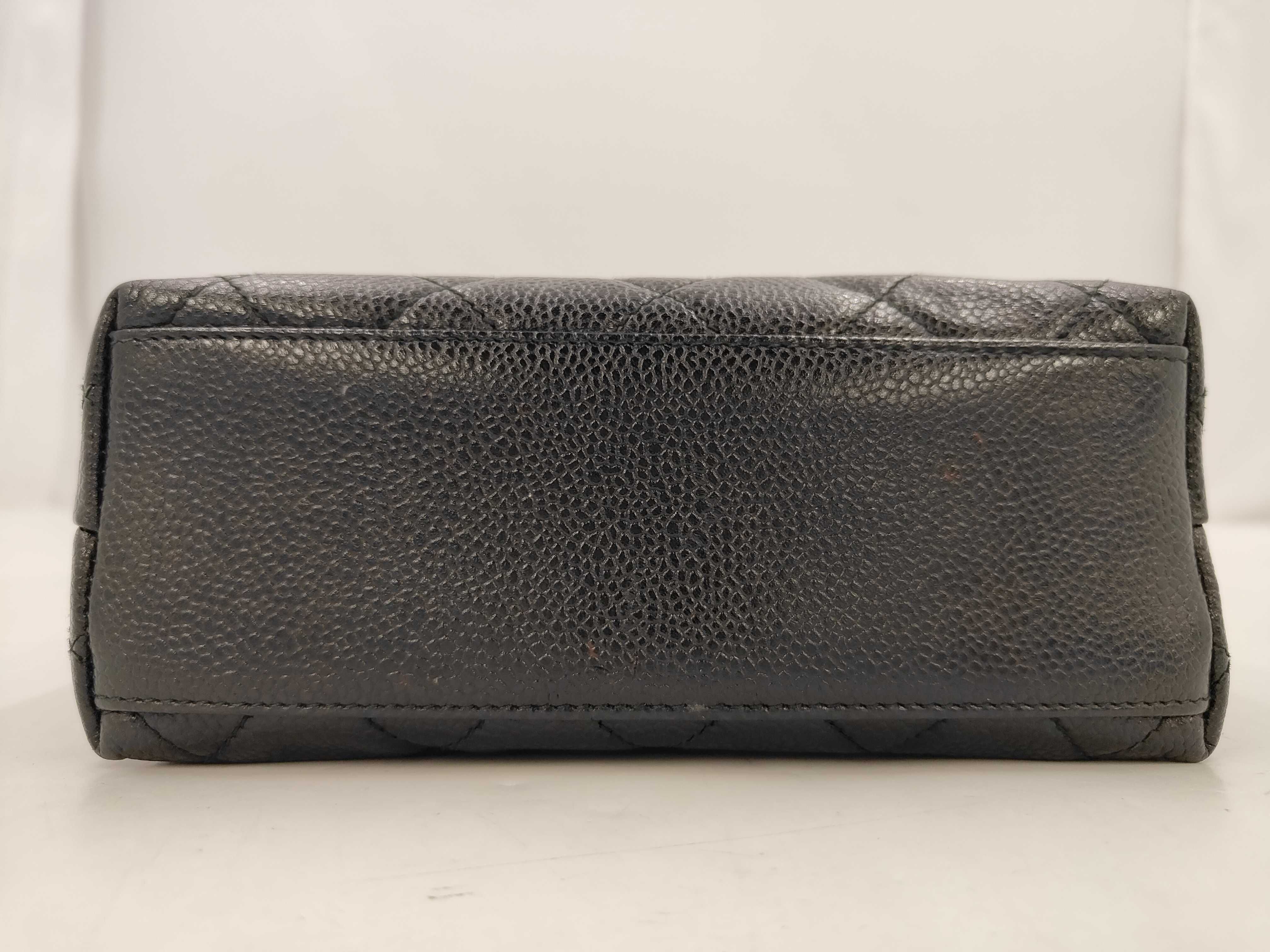 Round Flap Caviar Skin Shoulder Bag (Series 2) — view 3
