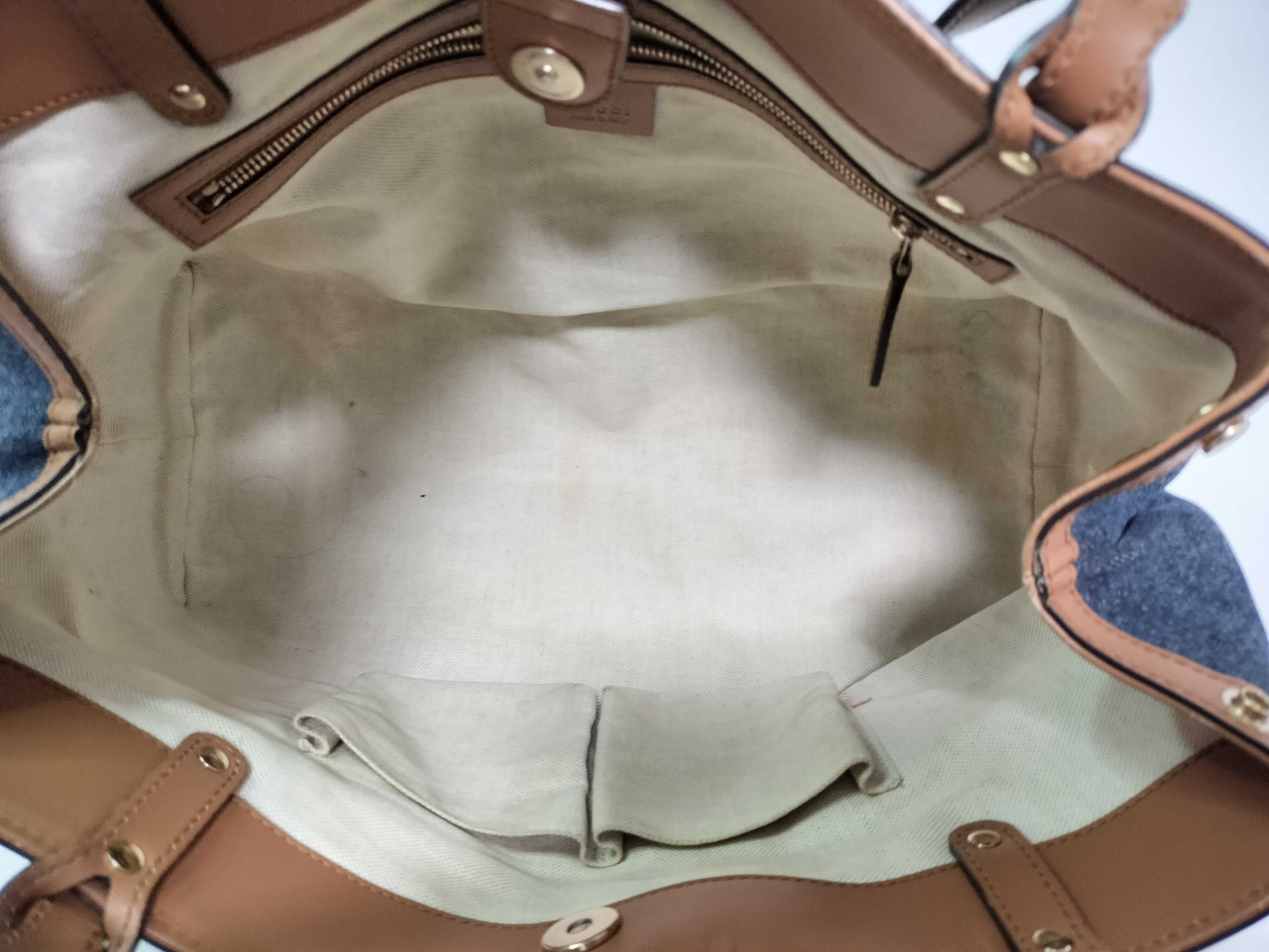 denim tote bag — view 14