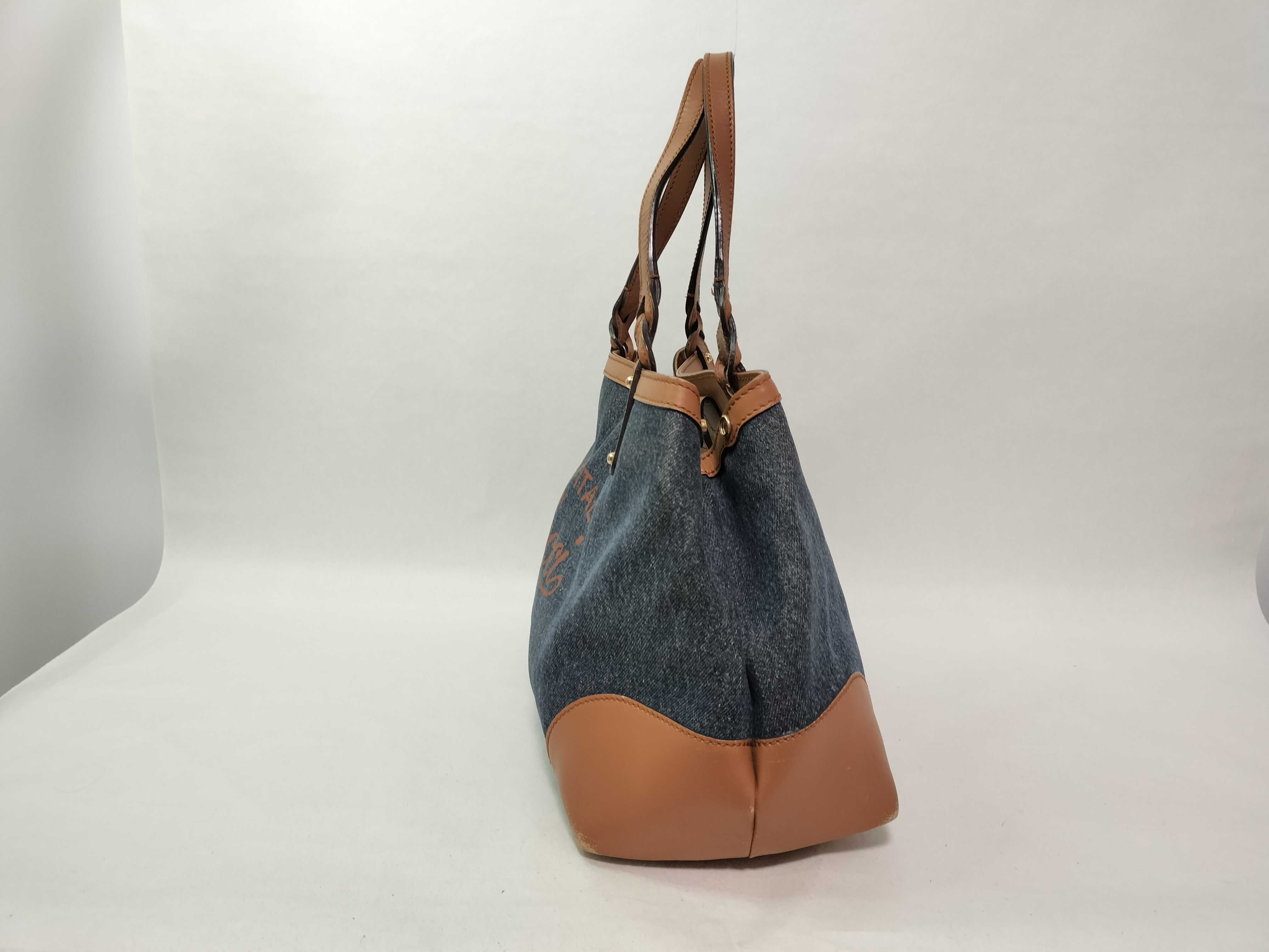 denim tote bag — view 4