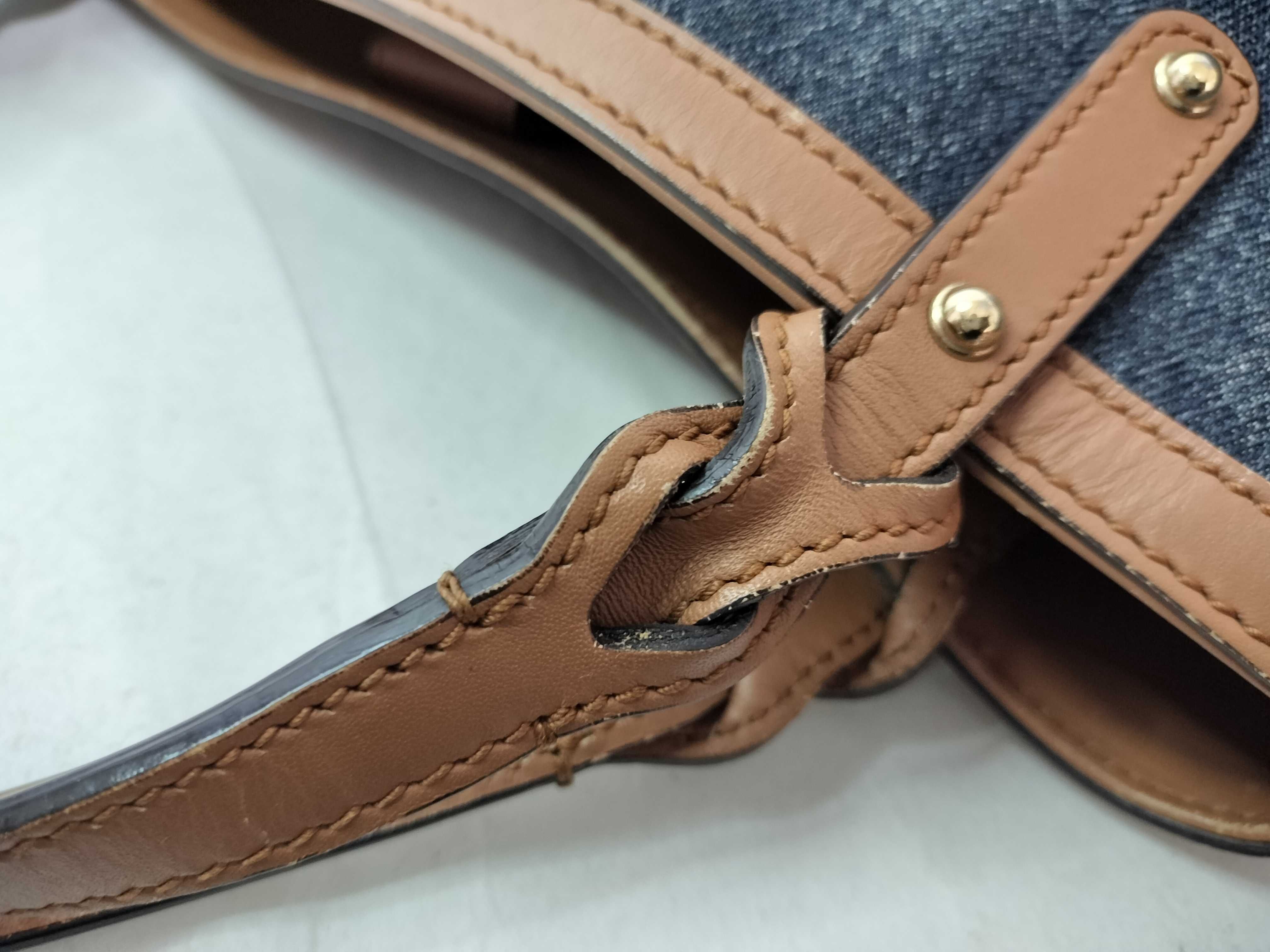 denim tote bag — view 8