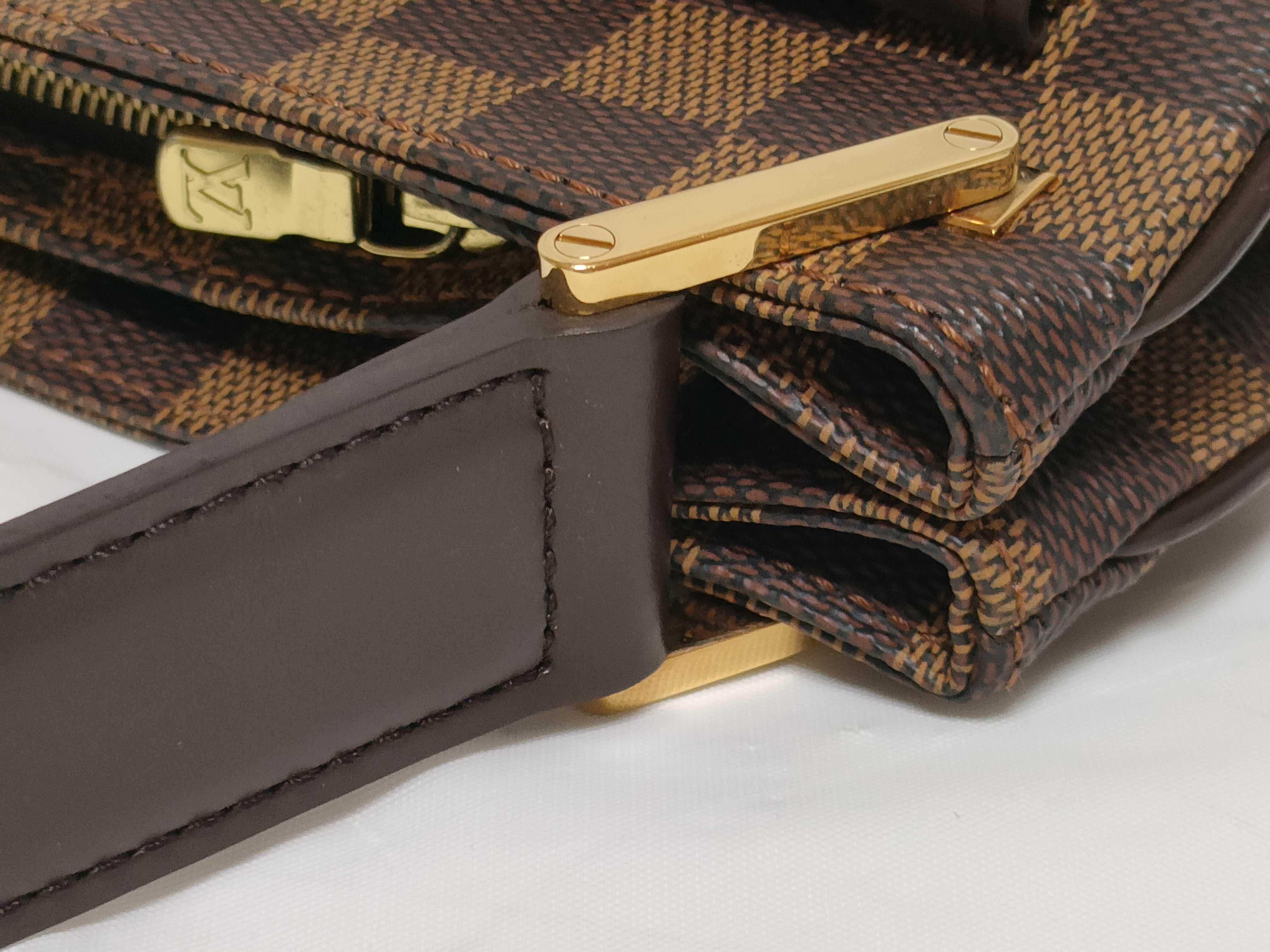 Damier Aubagne One-Shoulder Bag Tote Bag — view 5