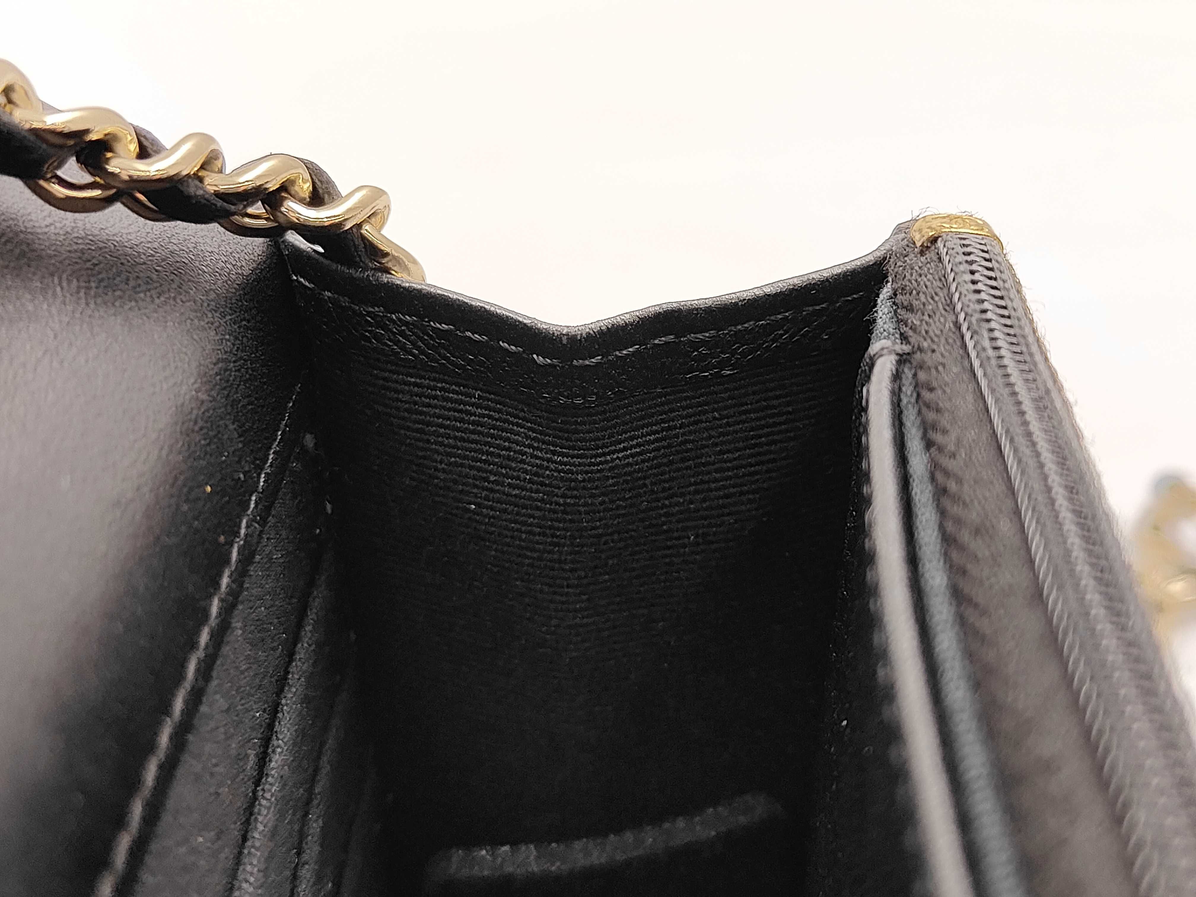 Matelassé Chain Shoulder Bag — view 8