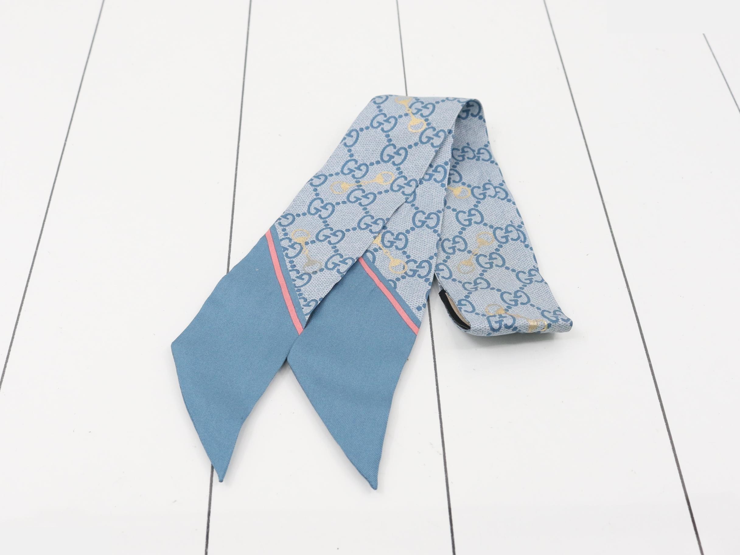 Silk Scarf - Horsebit — view 2