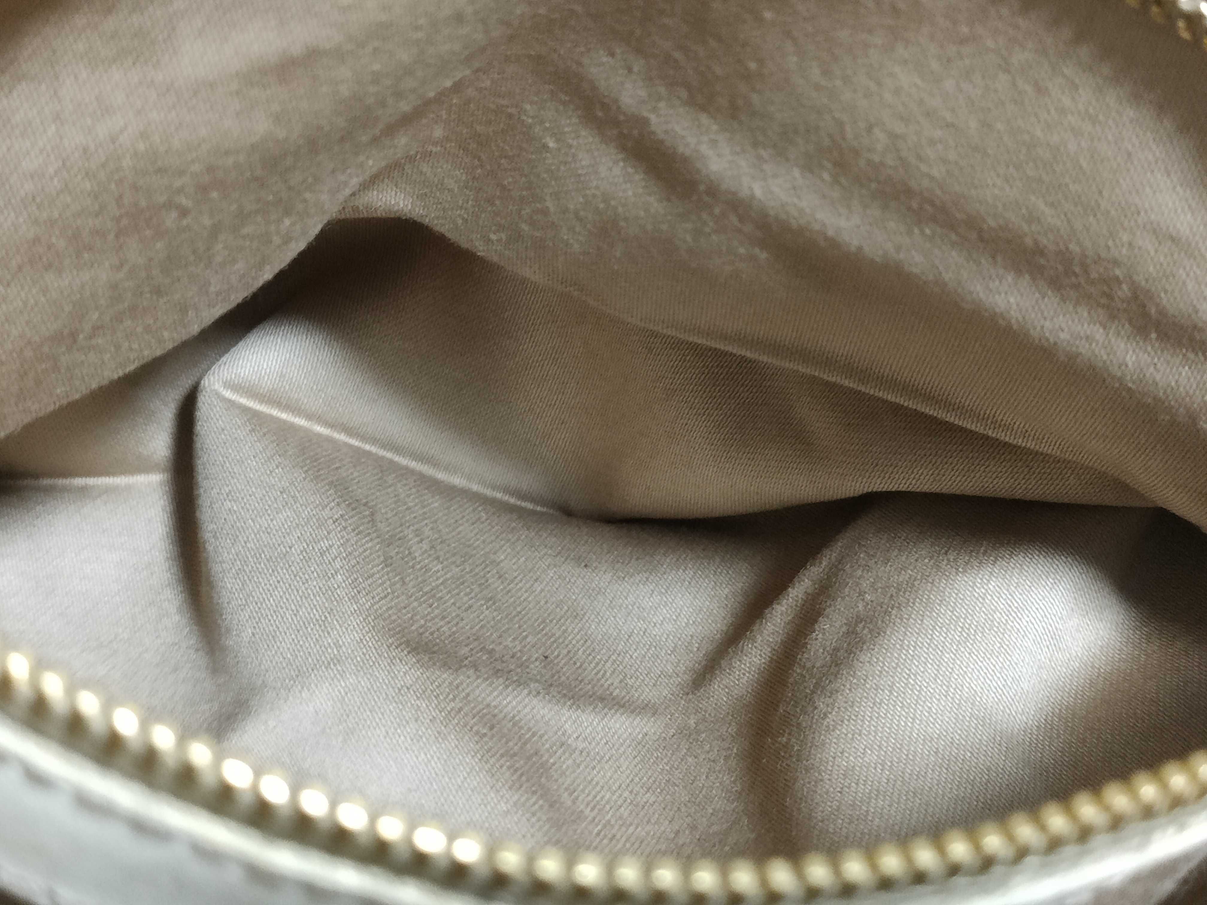 Leather Handbag White Shoulder Bag — view 11