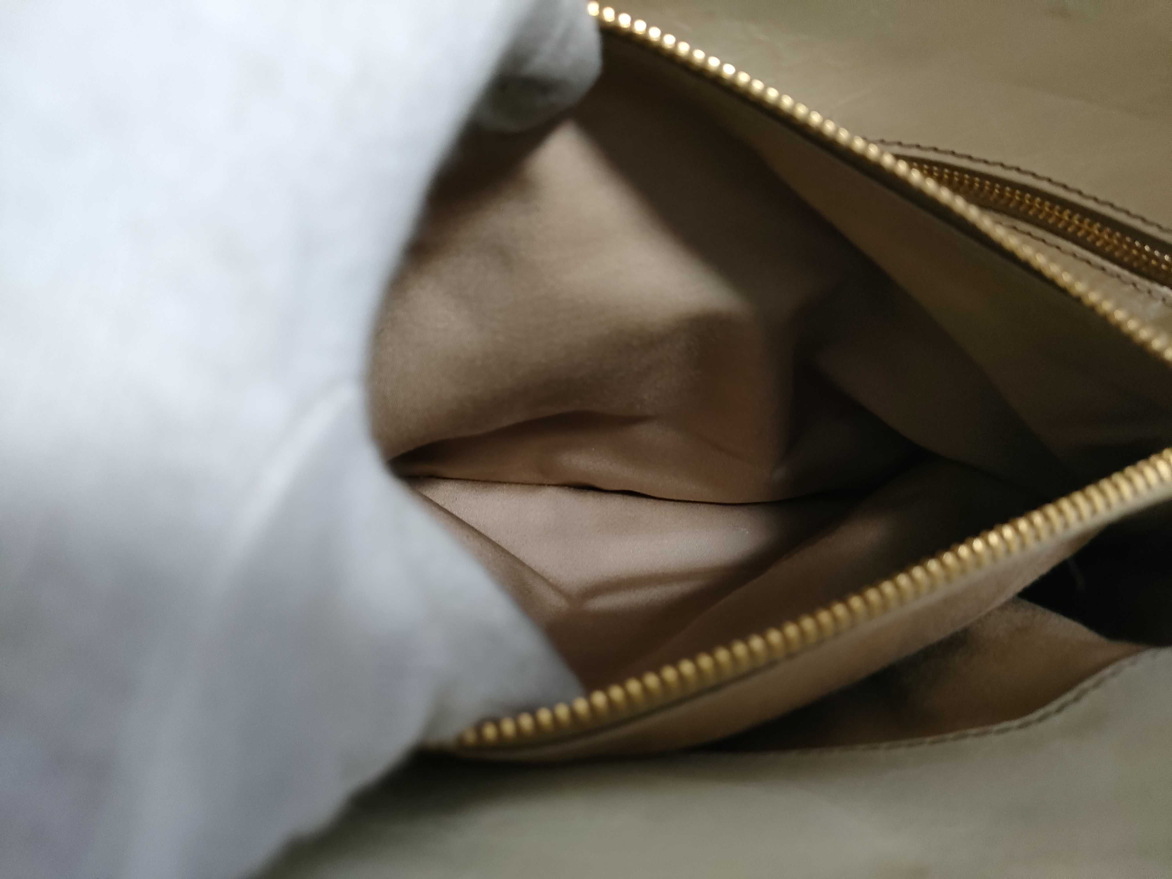 Leather Handbag White Shoulder Bag — view 13