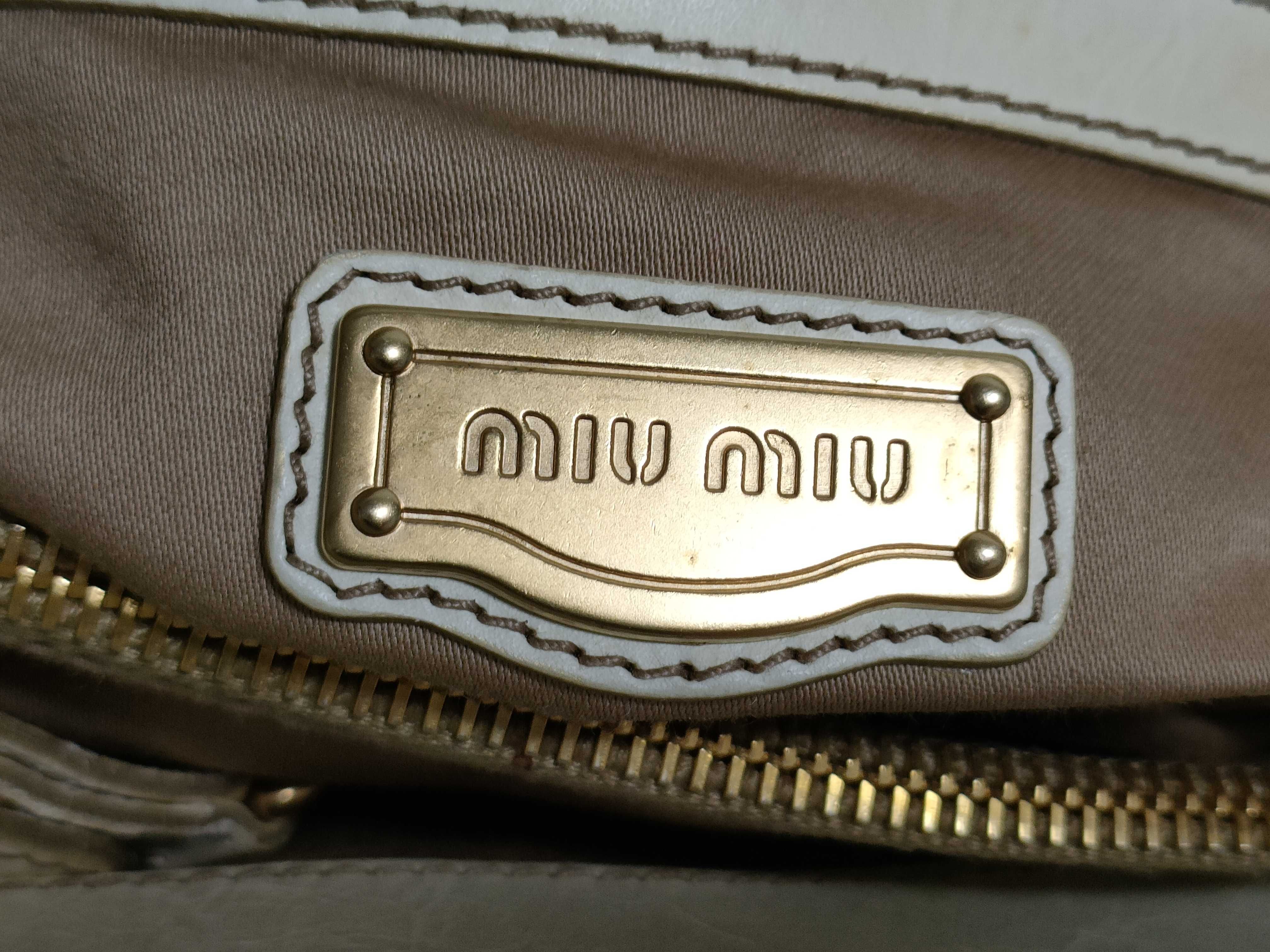 Leather Handbag White Shoulder Bag — view 10