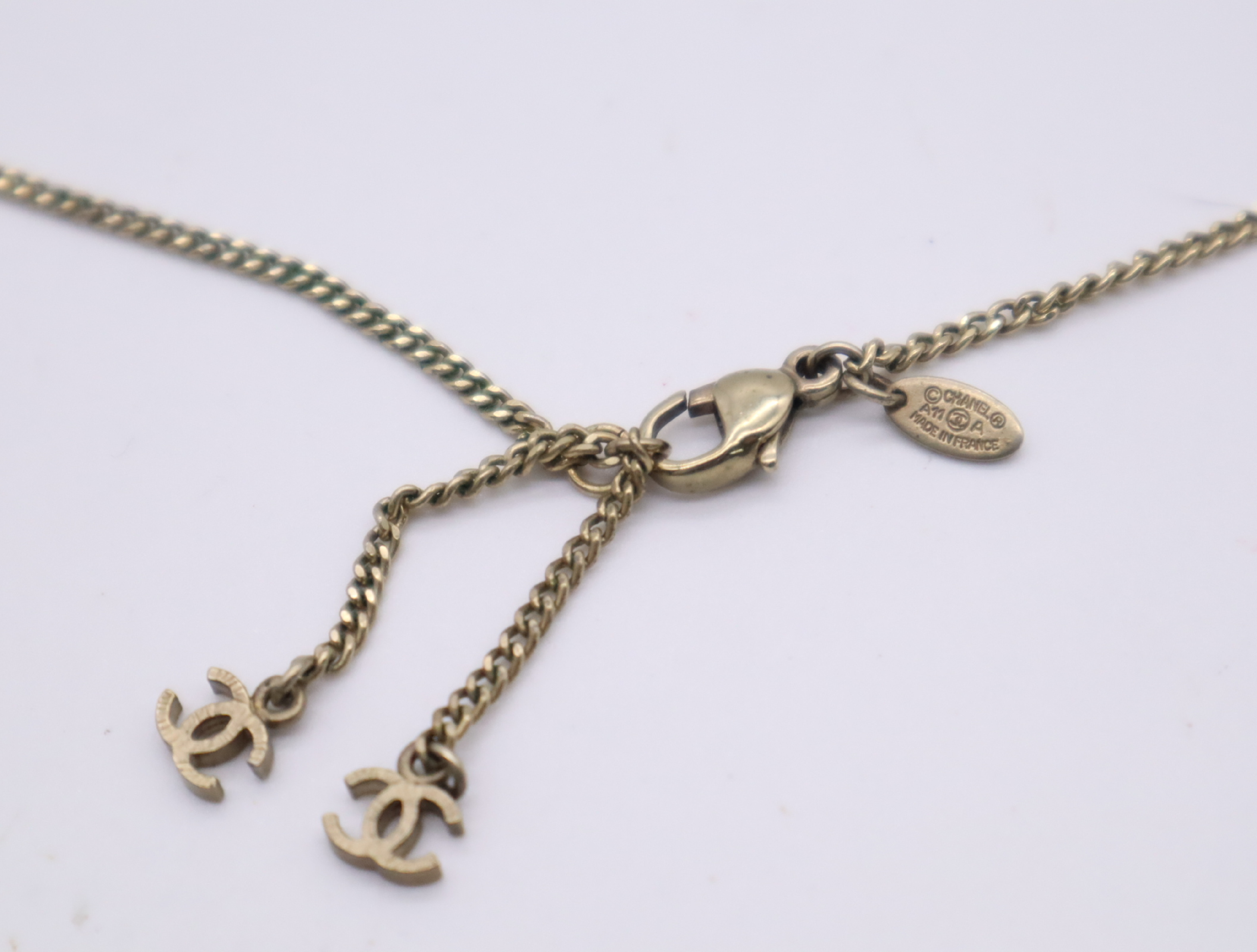 GP/Rhinestone A11A Coco Mark Rhinestone Star Necklace — view 5