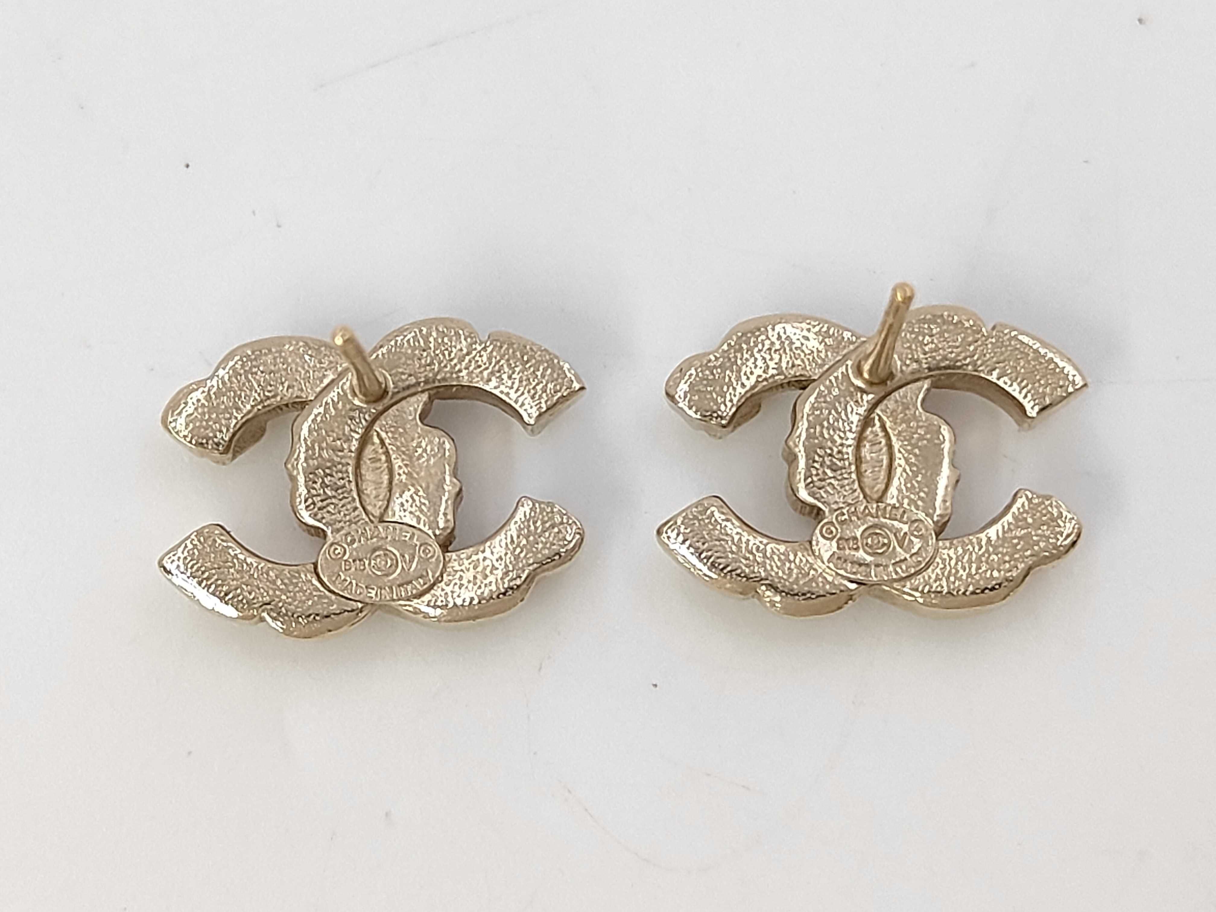 Coco Stone Gold Earrings — view 4