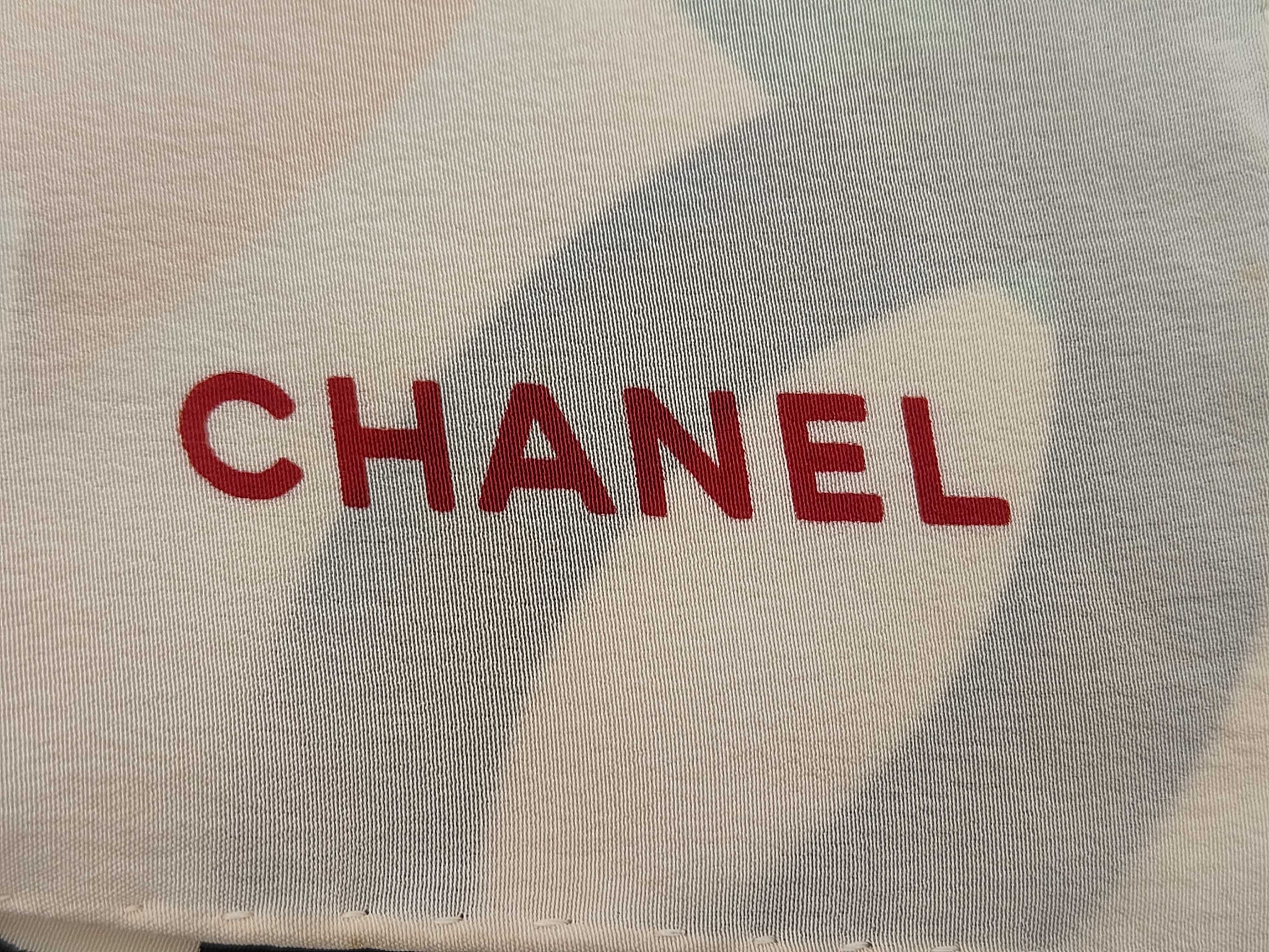 Coco Mark Large Silk Scarf with Tag, Other Accessories — view 3