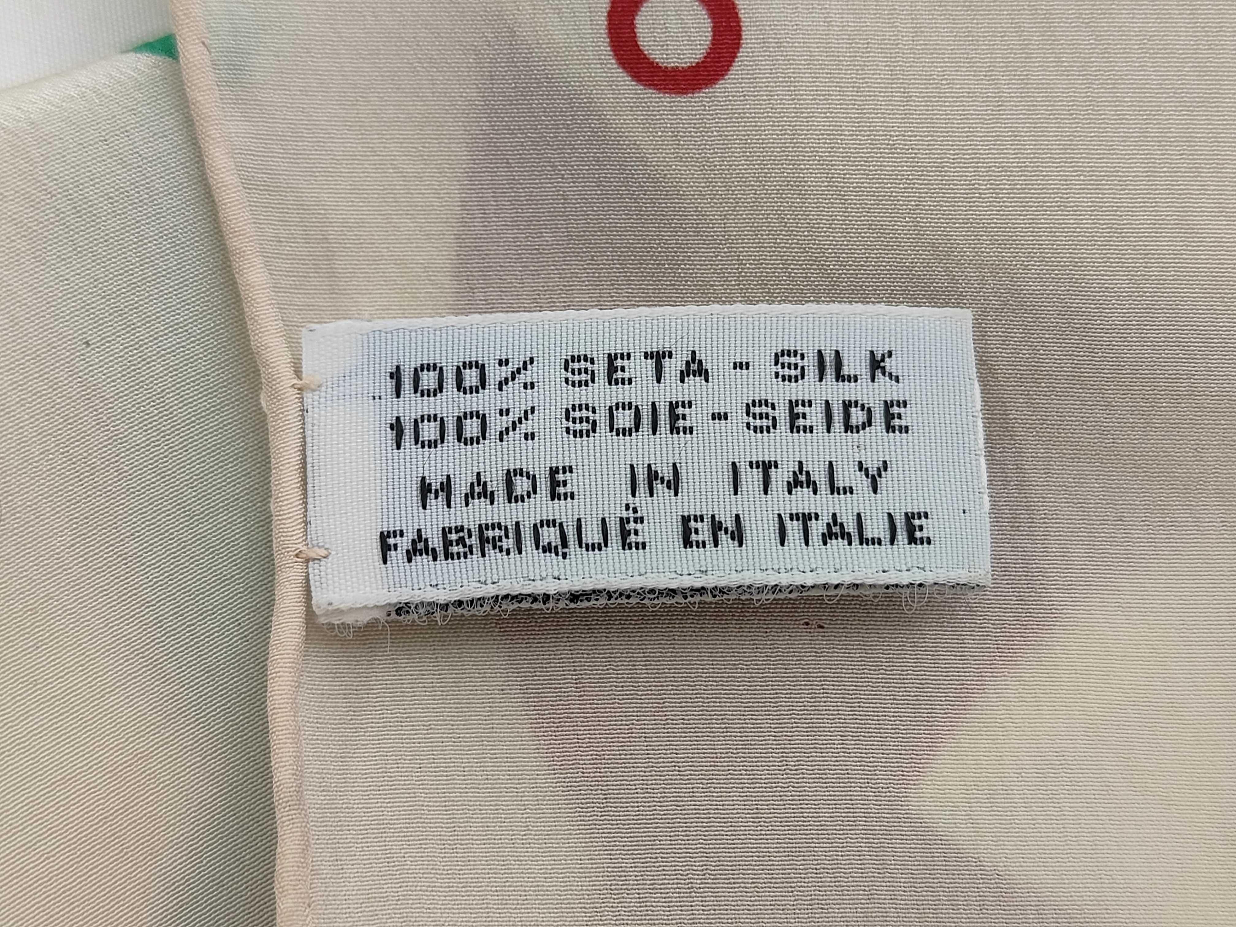 Coco Mark Large Silk Scarf with Tag, Other Accessories — view 4