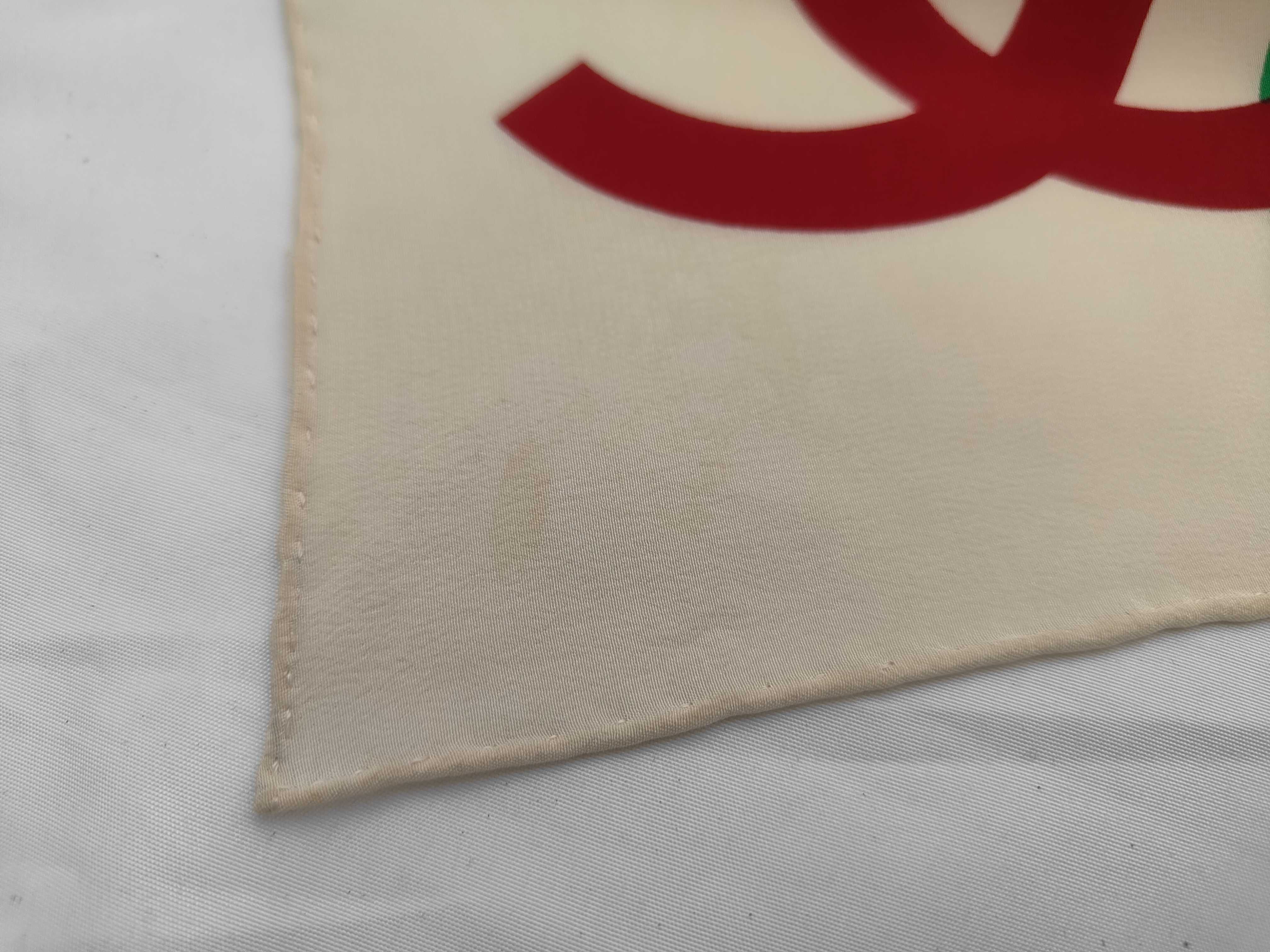 Coco Mark Large Silk Scarf with Tag, Other Accessories — view 8