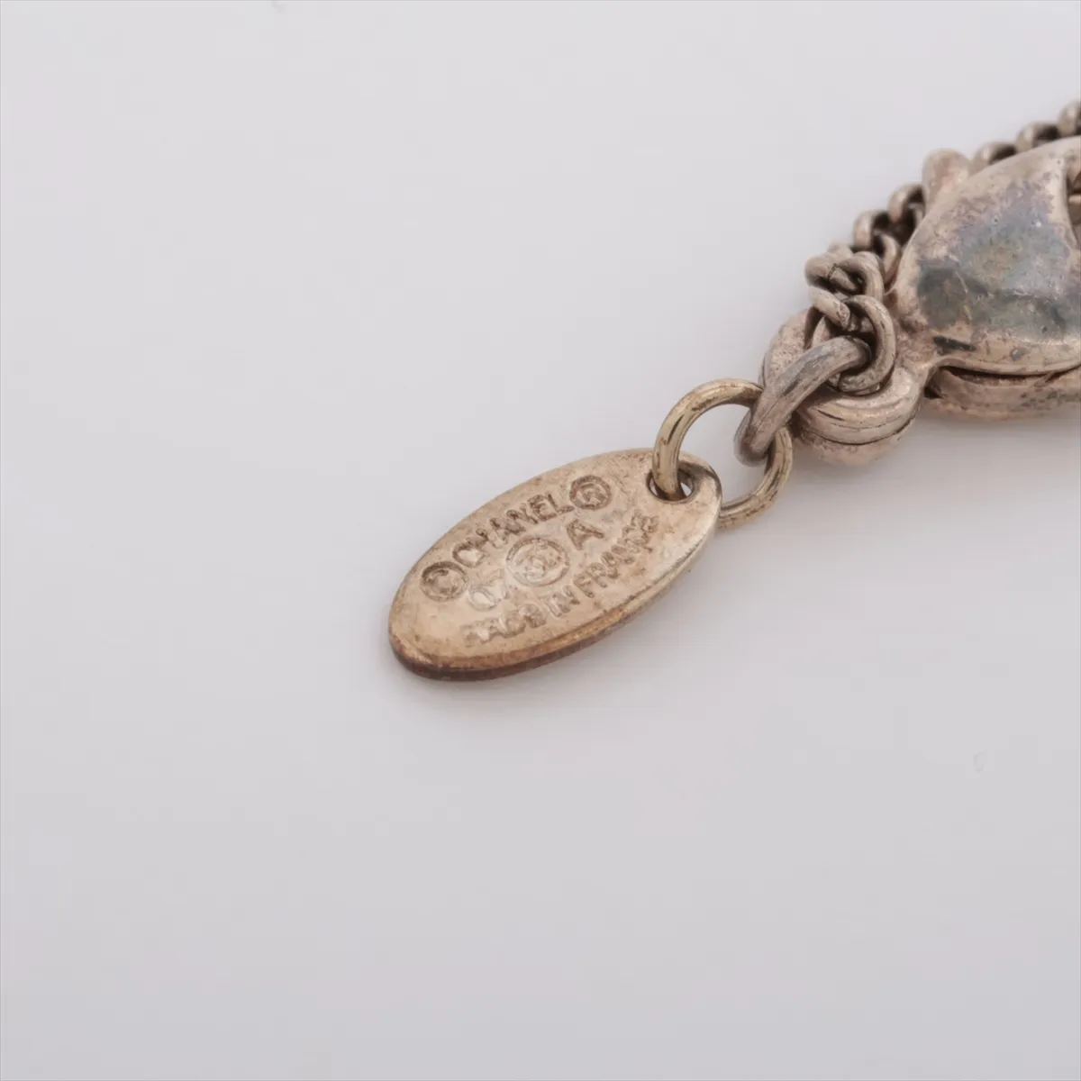 Coco Mark 07A Necklace GP x Colored Stone Gold x Multicolor — view 4