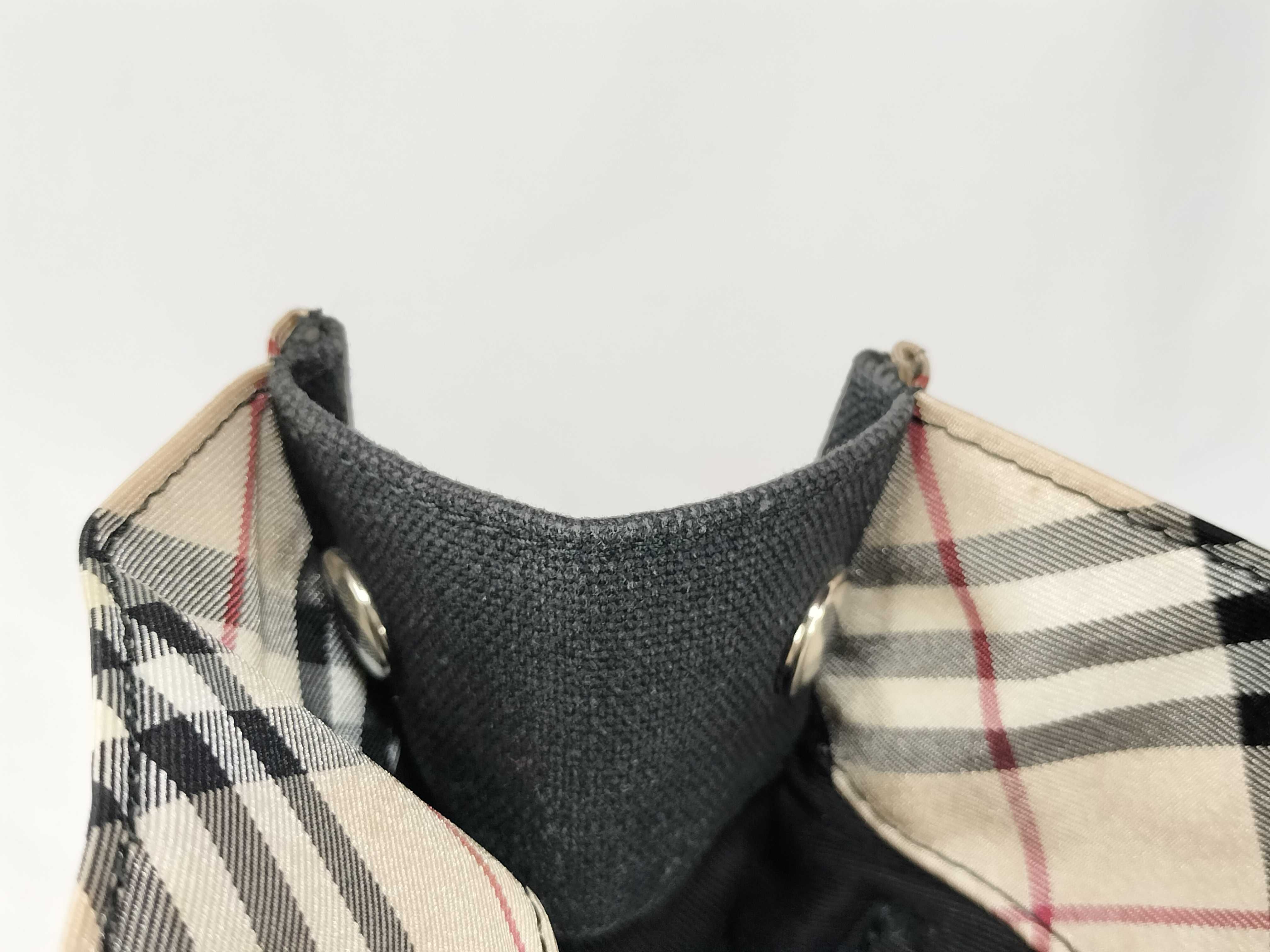 Blue Label Burberry Tote Bag Check Tote Bag — view 8