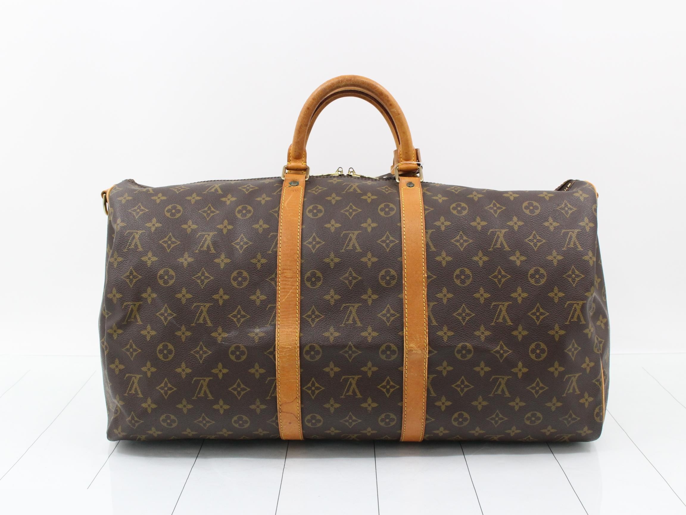 Monogram Keepall Bandouliere 55 Boston Bag M41414 — view 2