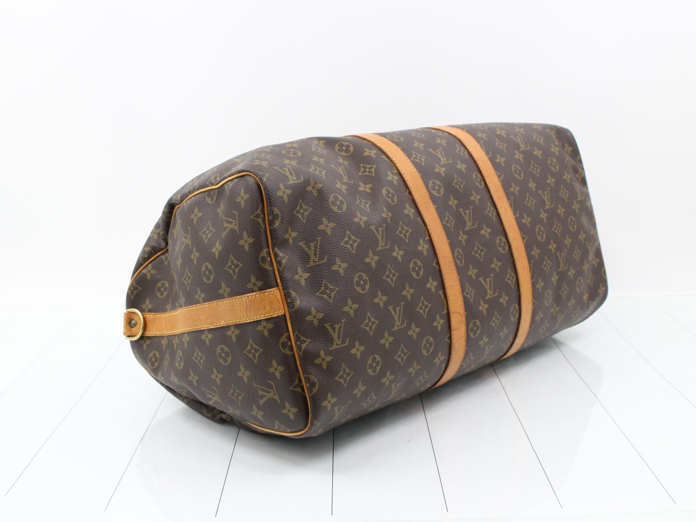 Monogram Keepall Bandouliere 55 Boston Bag M41414 — view 5