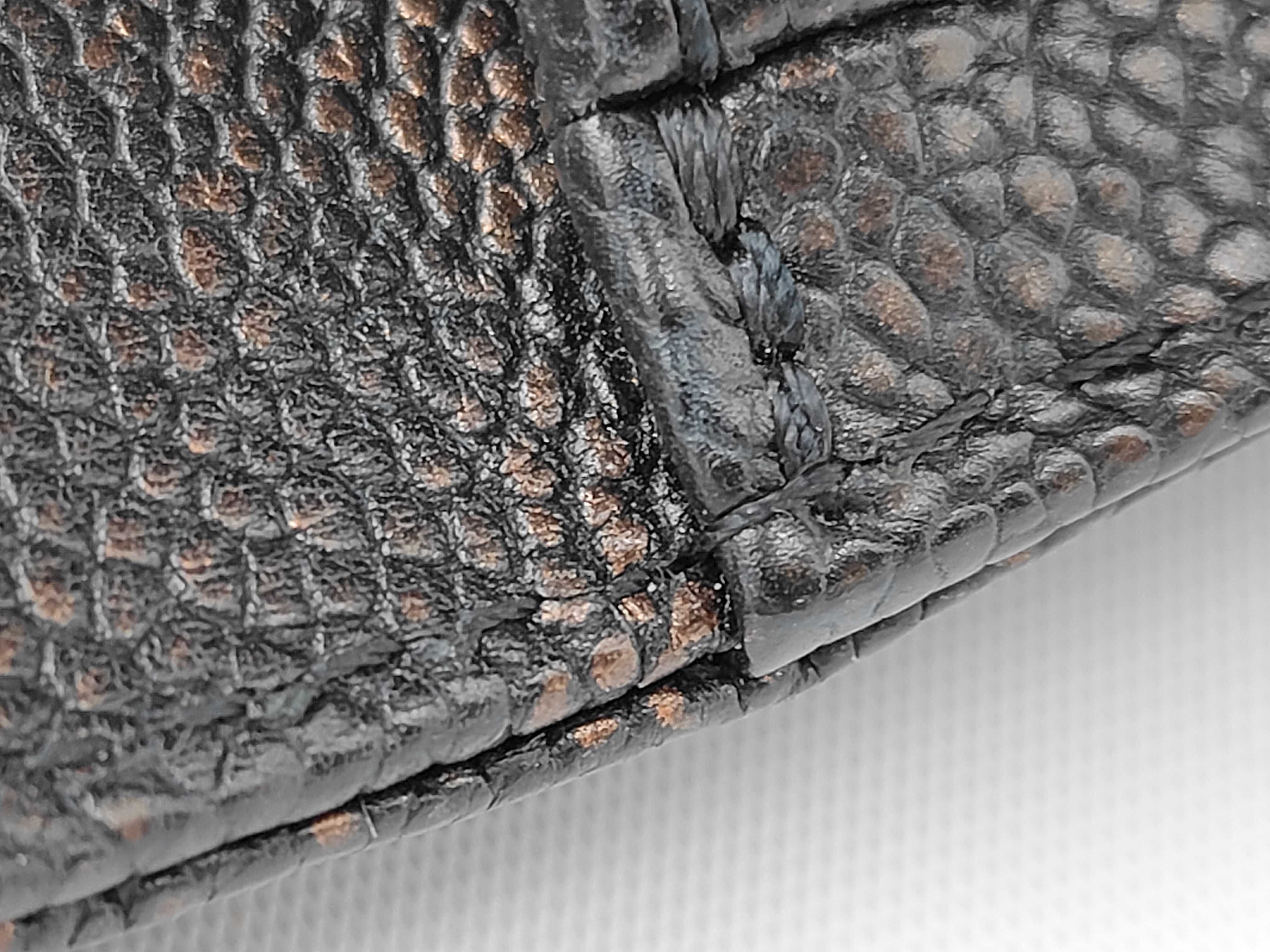 Boy Chanel Chain Shoulder Bag, Caviar Leather, Black/Bronze. — view 9