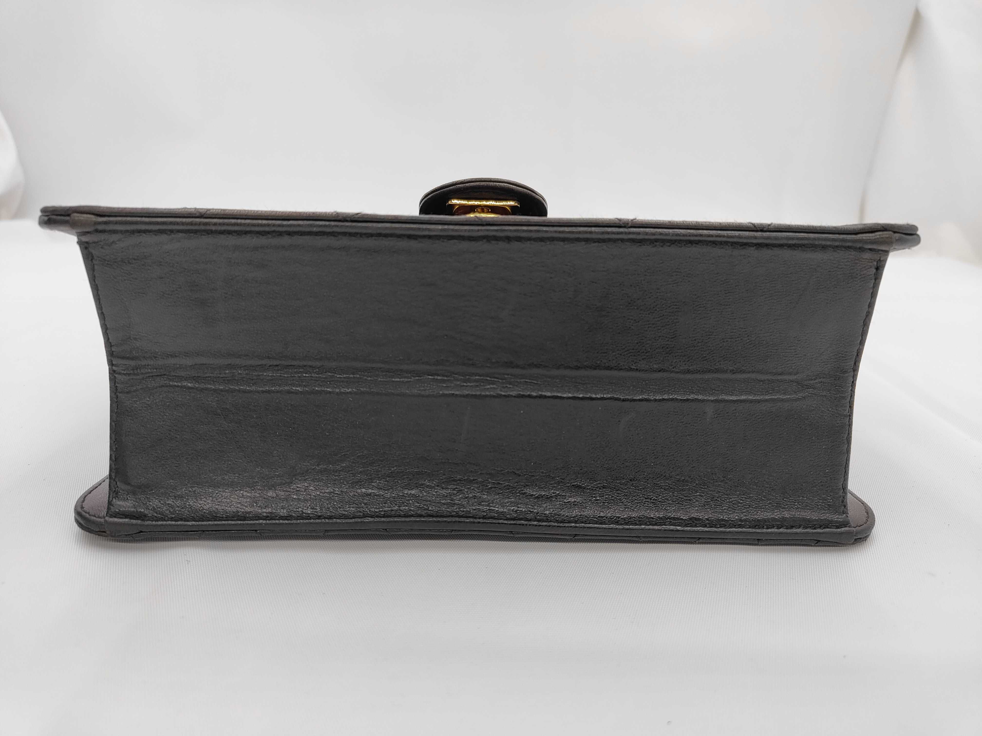 Matelassé Push-Lock Chain Shoulder Bag, Black, Series 5 (Shoulder Bag) — view 5