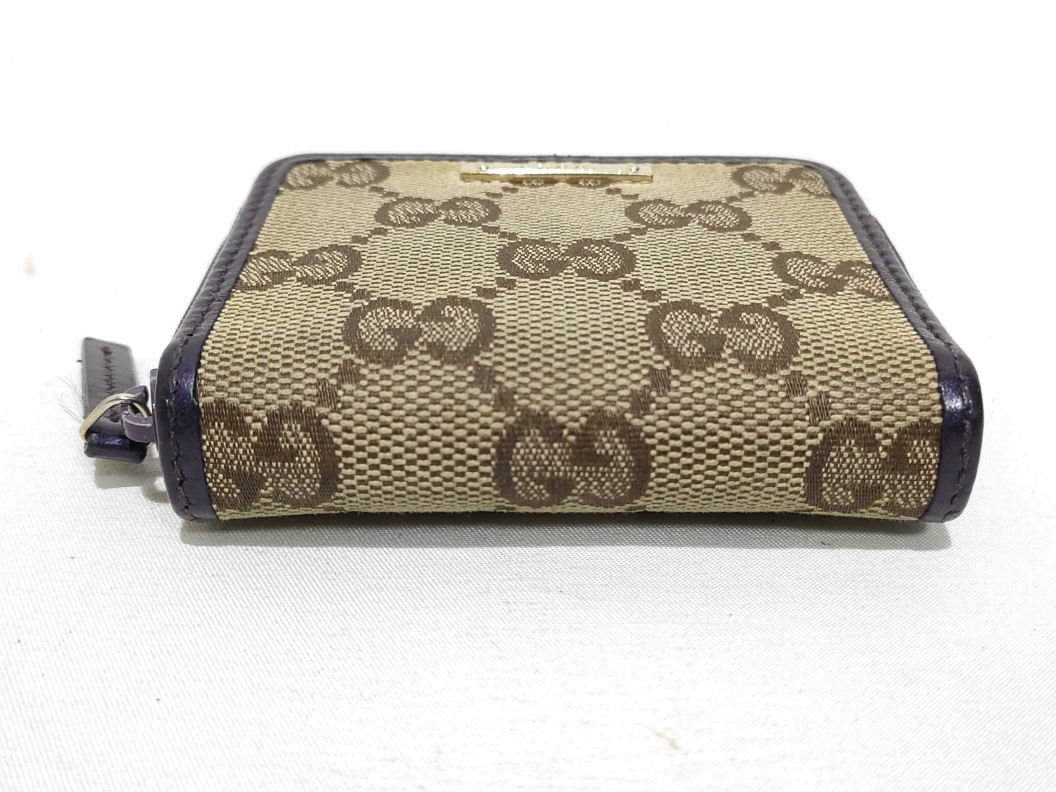 GG Canvas Coin Case, GG Pattern, 115255 Coin Case — view 3