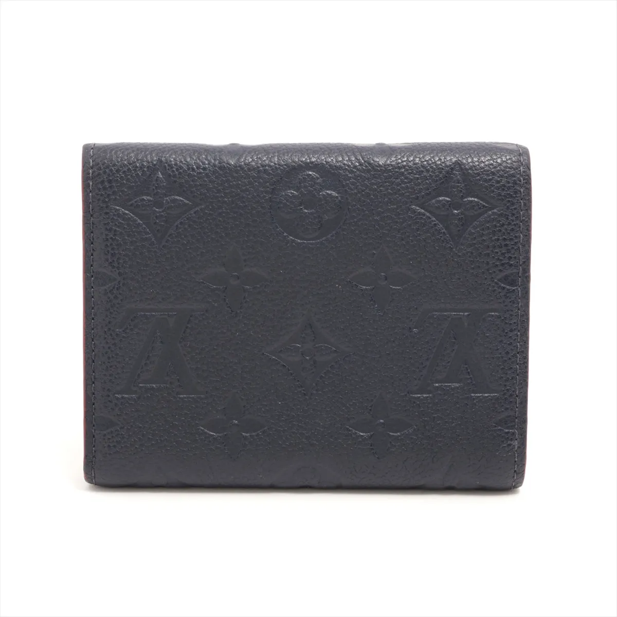 Empreinte Portefeuille Victorine M64577 Marine Rouge Compact Wallet RFID Reactive — view 2