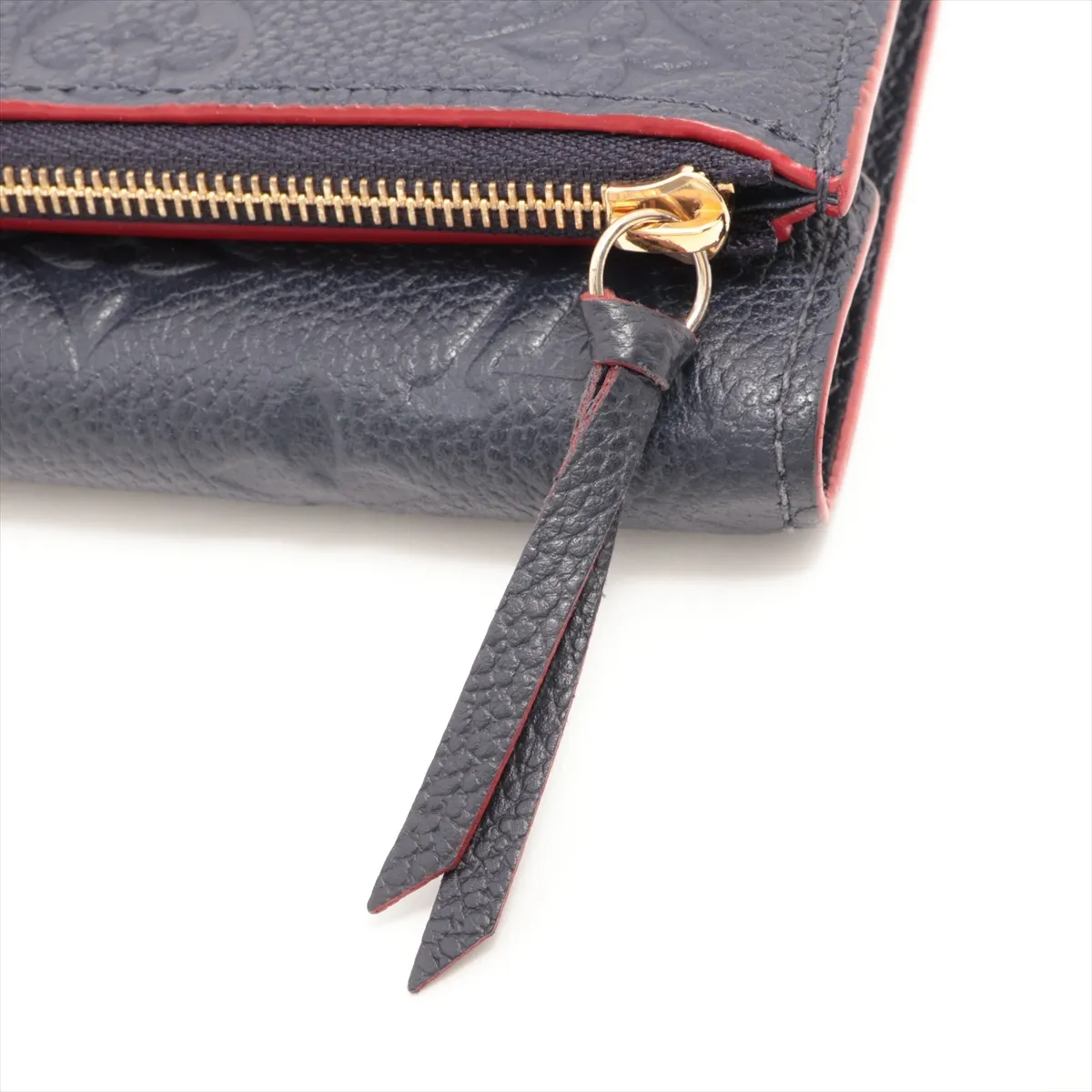 Empreinte Portefeuille Victorine M64577 Marine Rouge Compact Wallet RFID Reactive — view 8