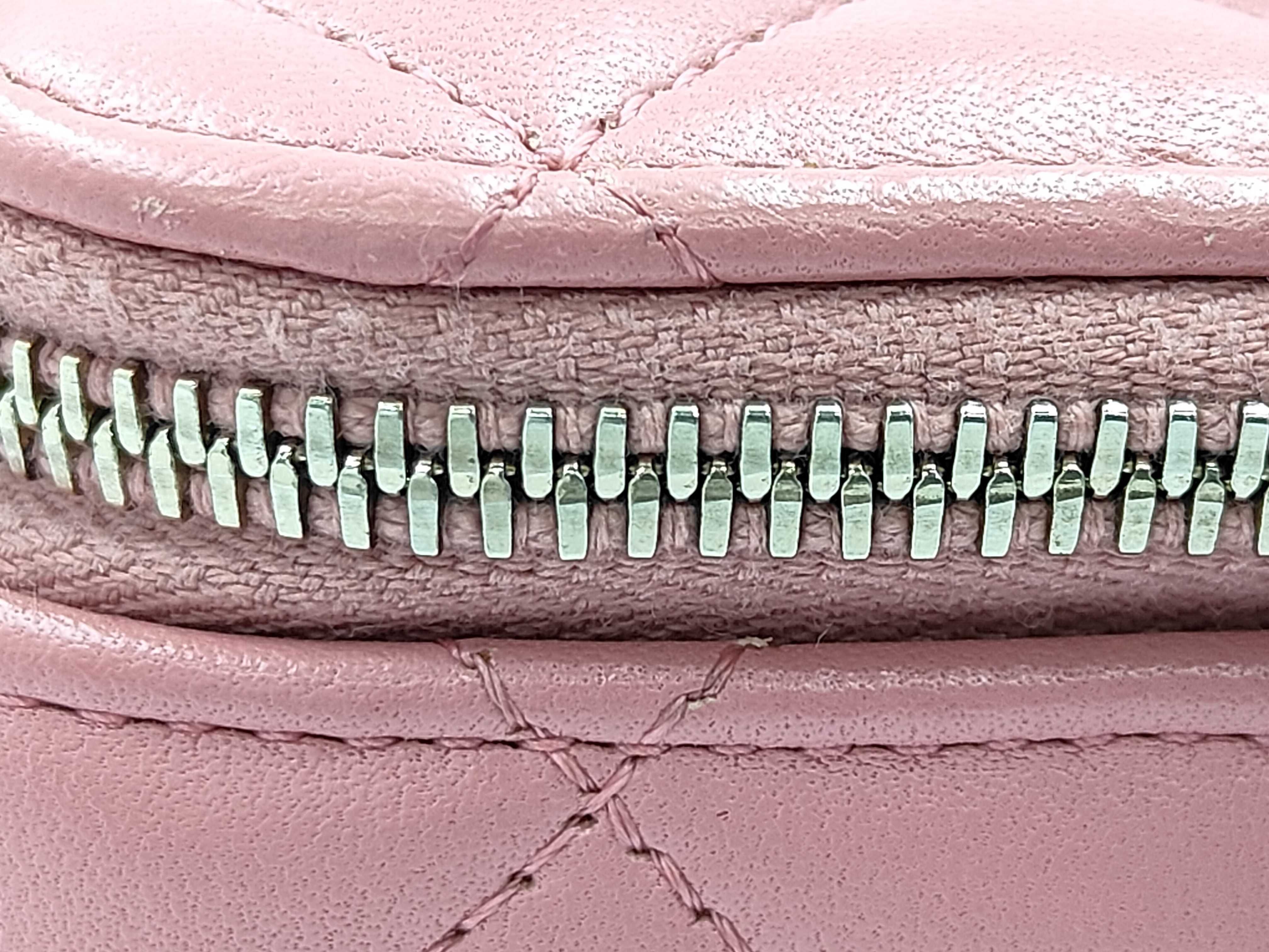 Matelassé Vanity Bag, Pink, Gold Hardware, Random Serial Number, Shoulder Bag — view 7