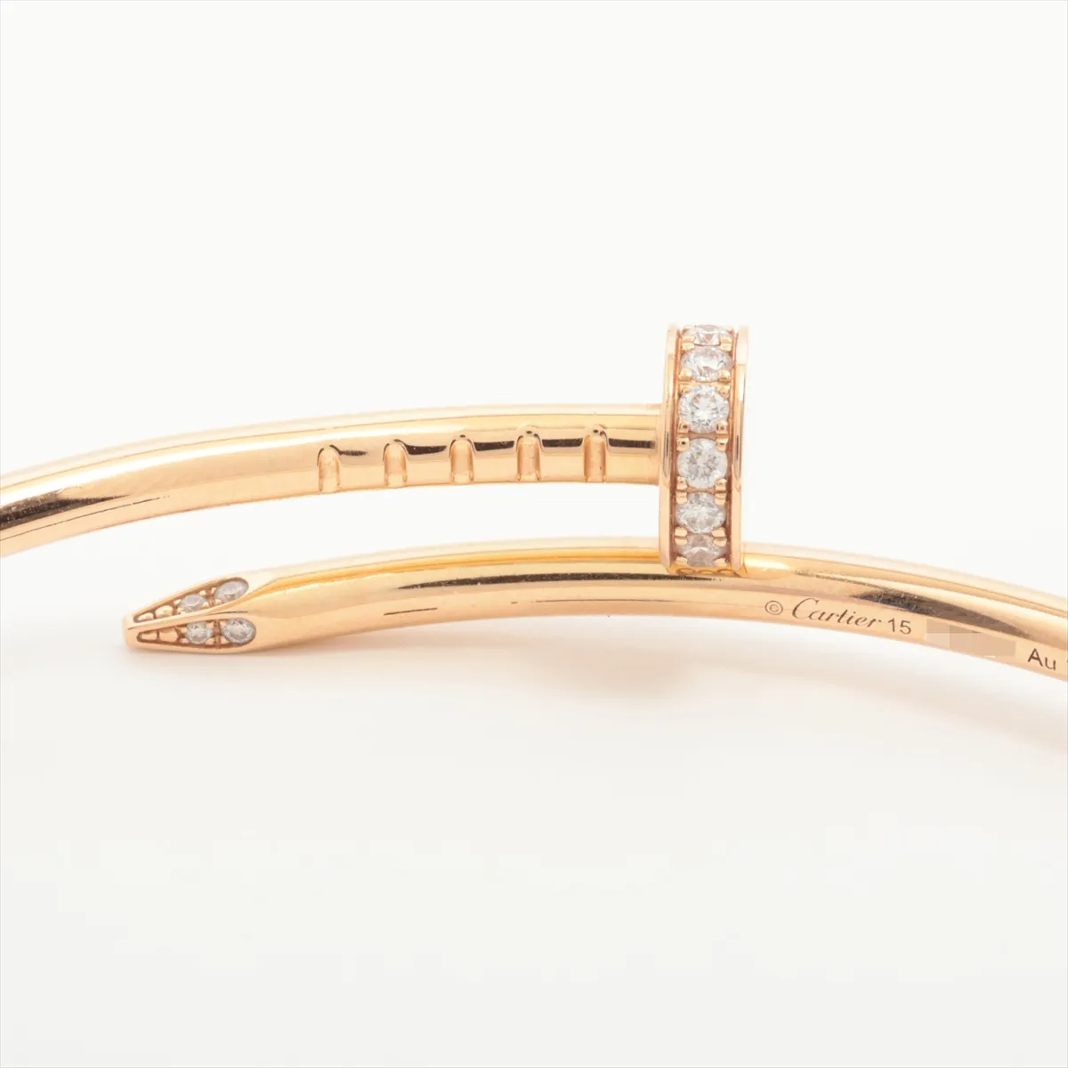 Juste un Clou SM Diamond Bracelet 750 (PG) 8.6g 15 SGX638 — view 4