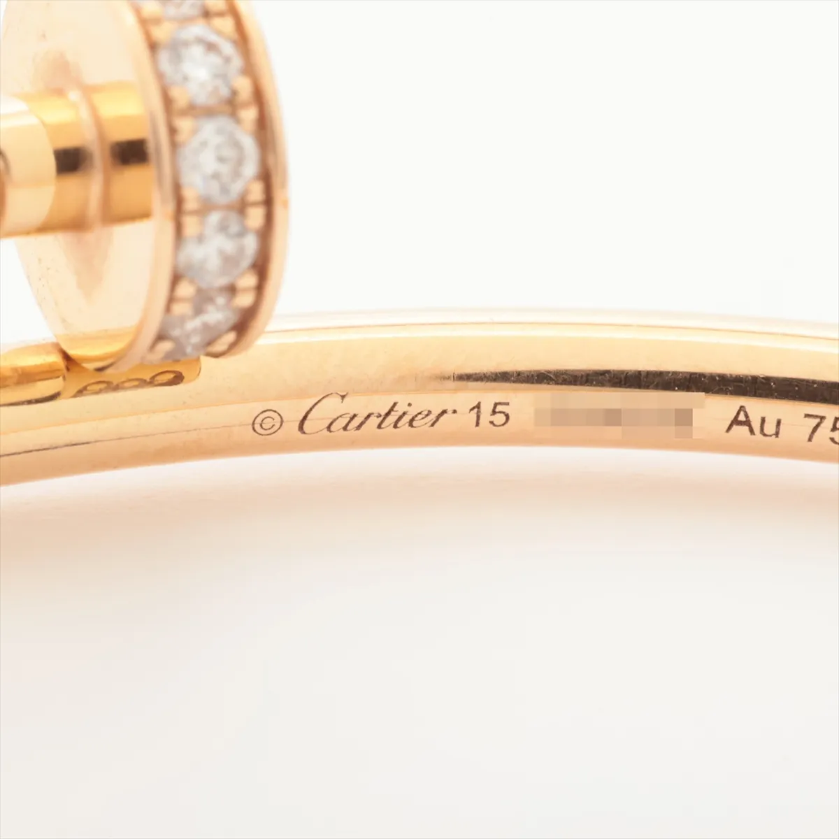 Juste un Clou SM Diamond Bracelet 750 (PG) 8.6g 15 SGX638 — view 5