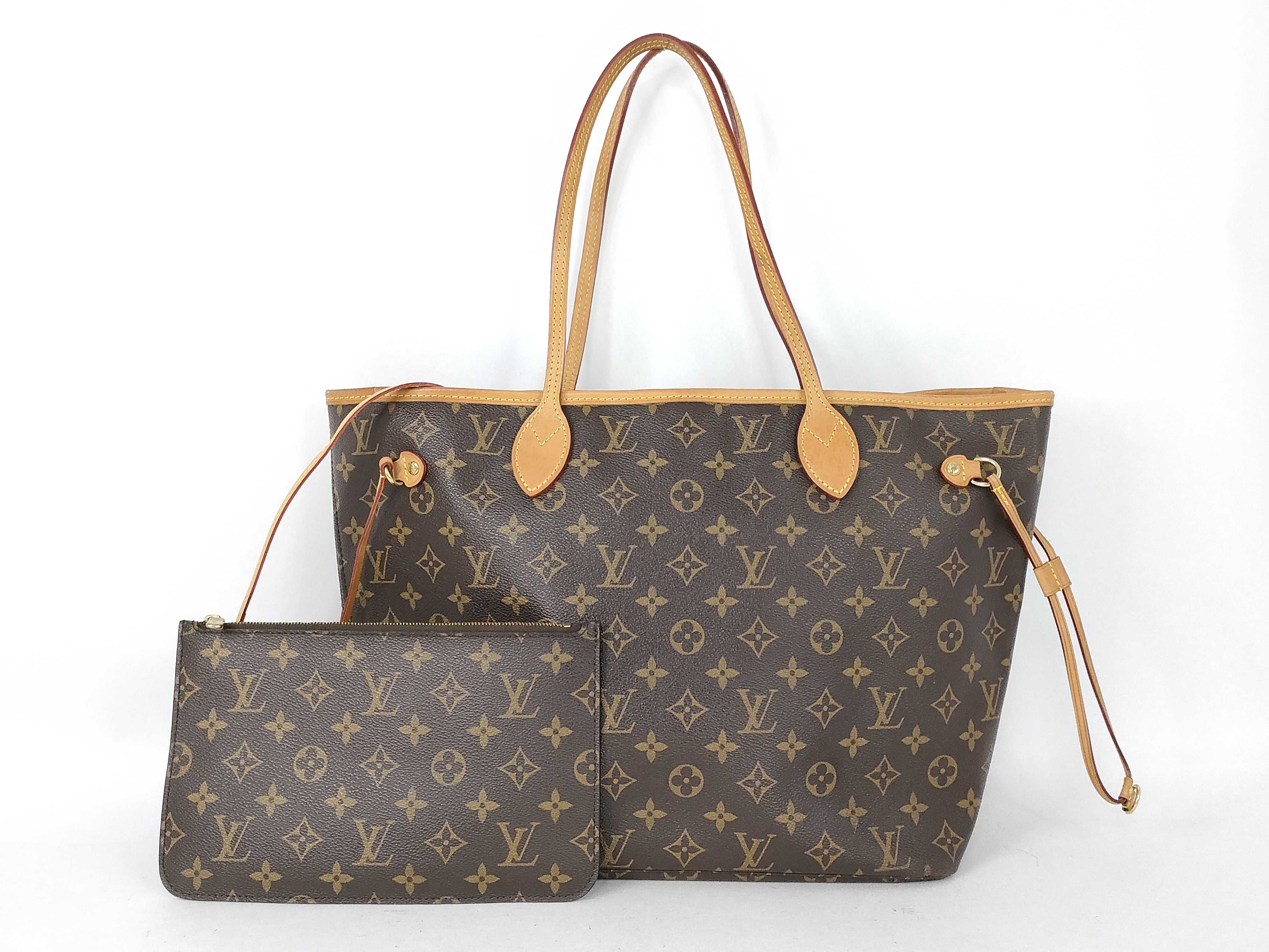 Monogram Vuitton Neverfull Tote Bag