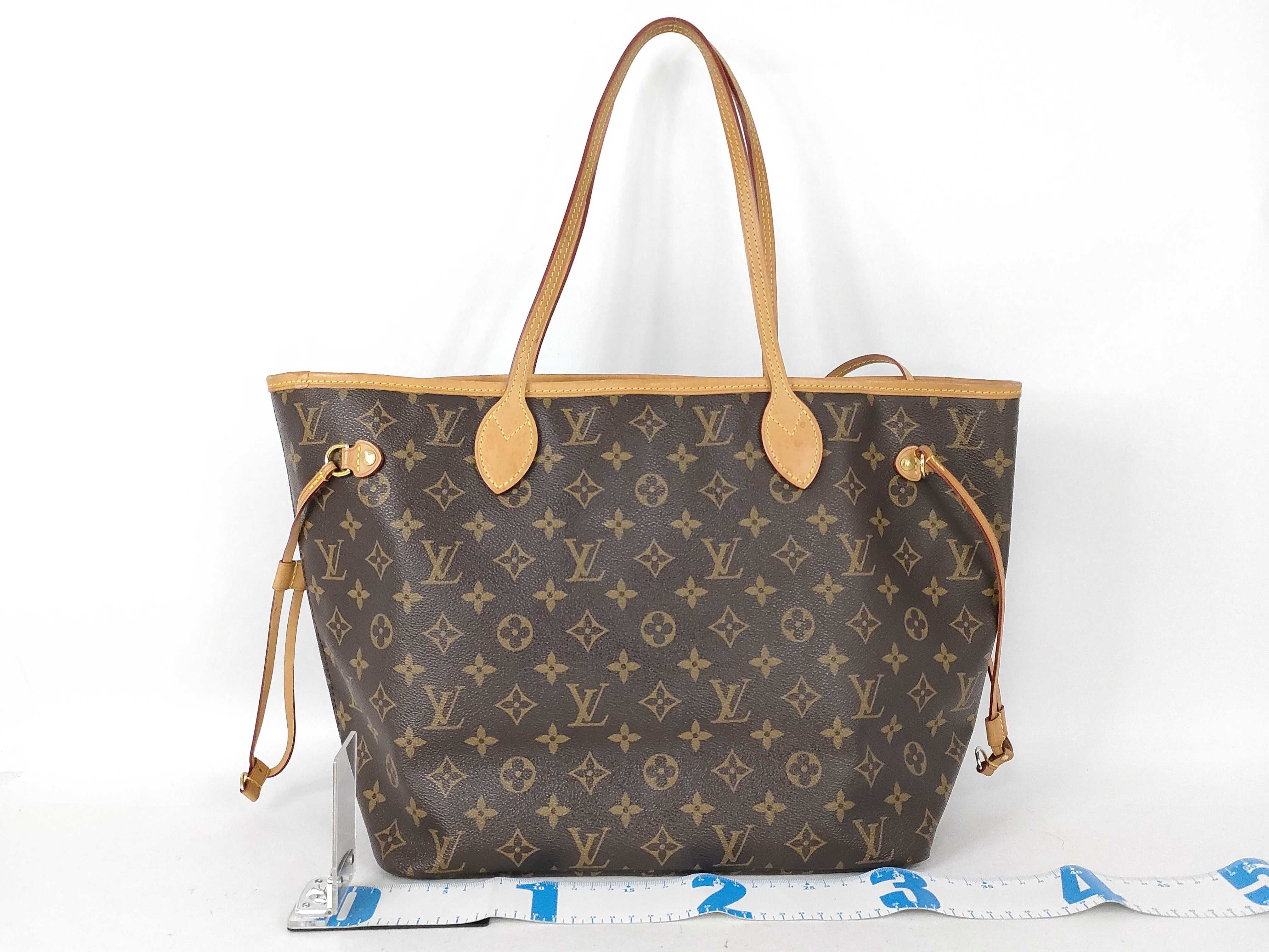 Monogram Vuitton Neverfull Tote Bag — view 2