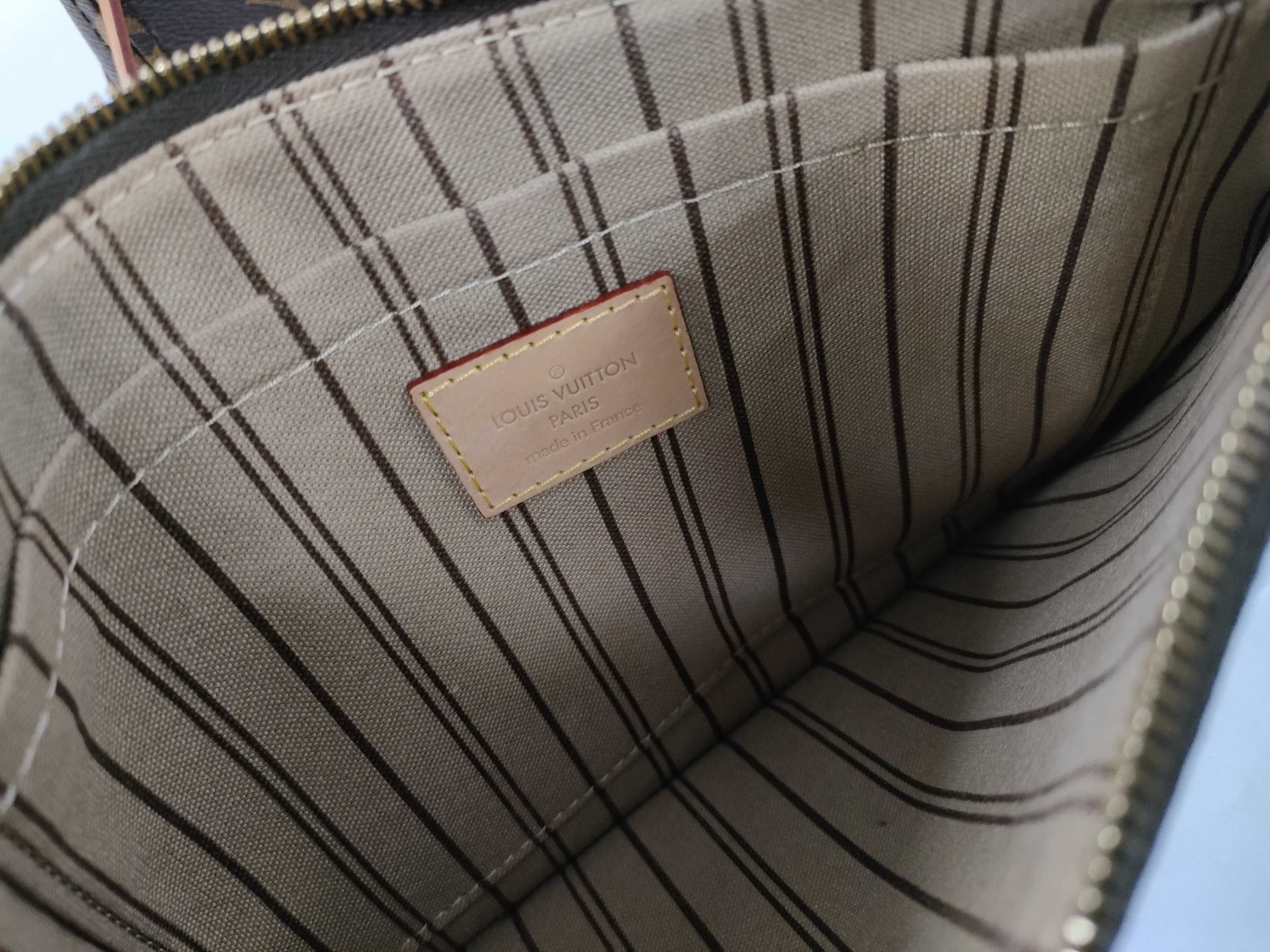 Monogram Vuitton Neverfull Tote Bag — view 14
