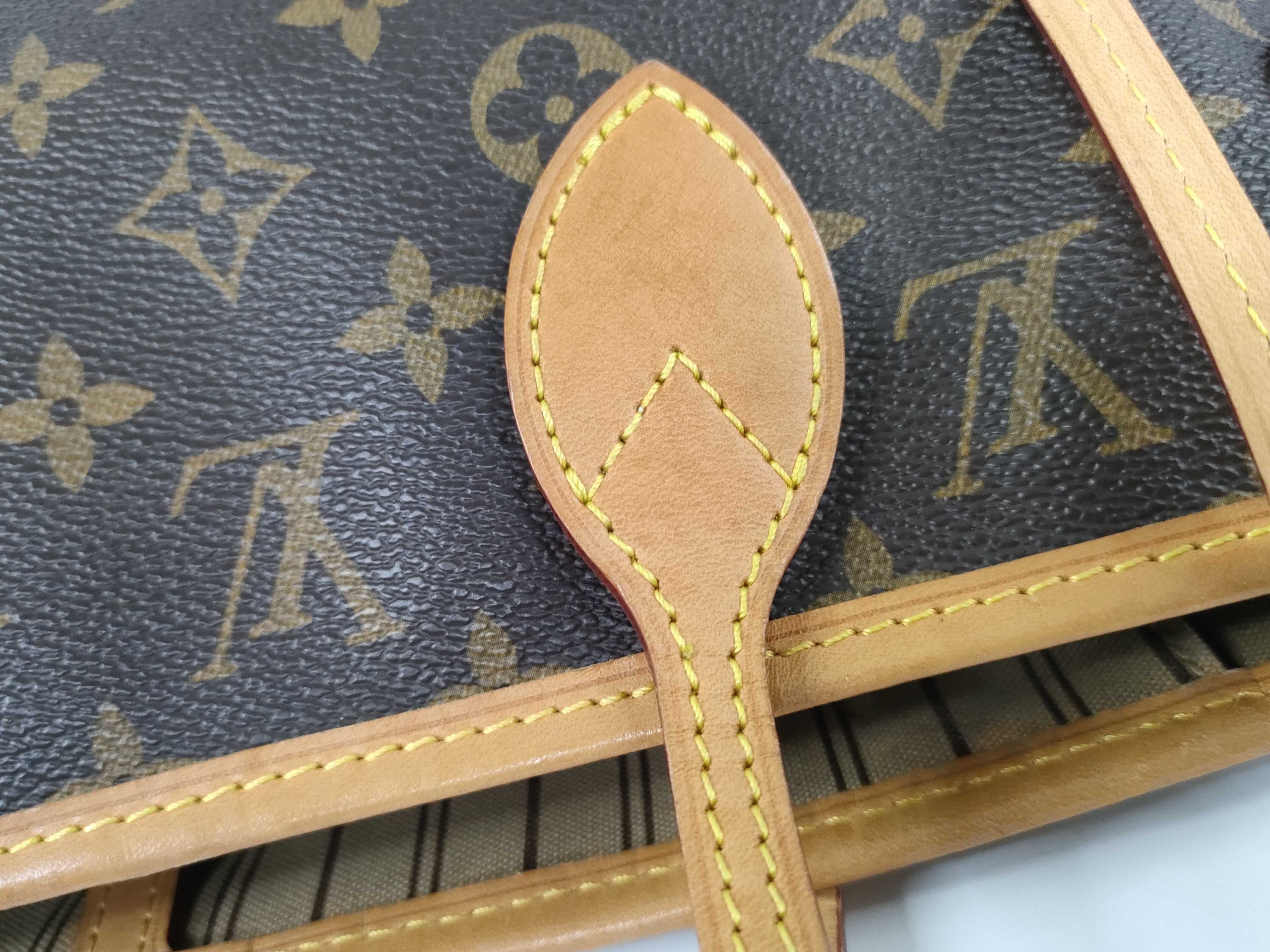 Monogram Vuitton Neverfull Tote Bag — view 5