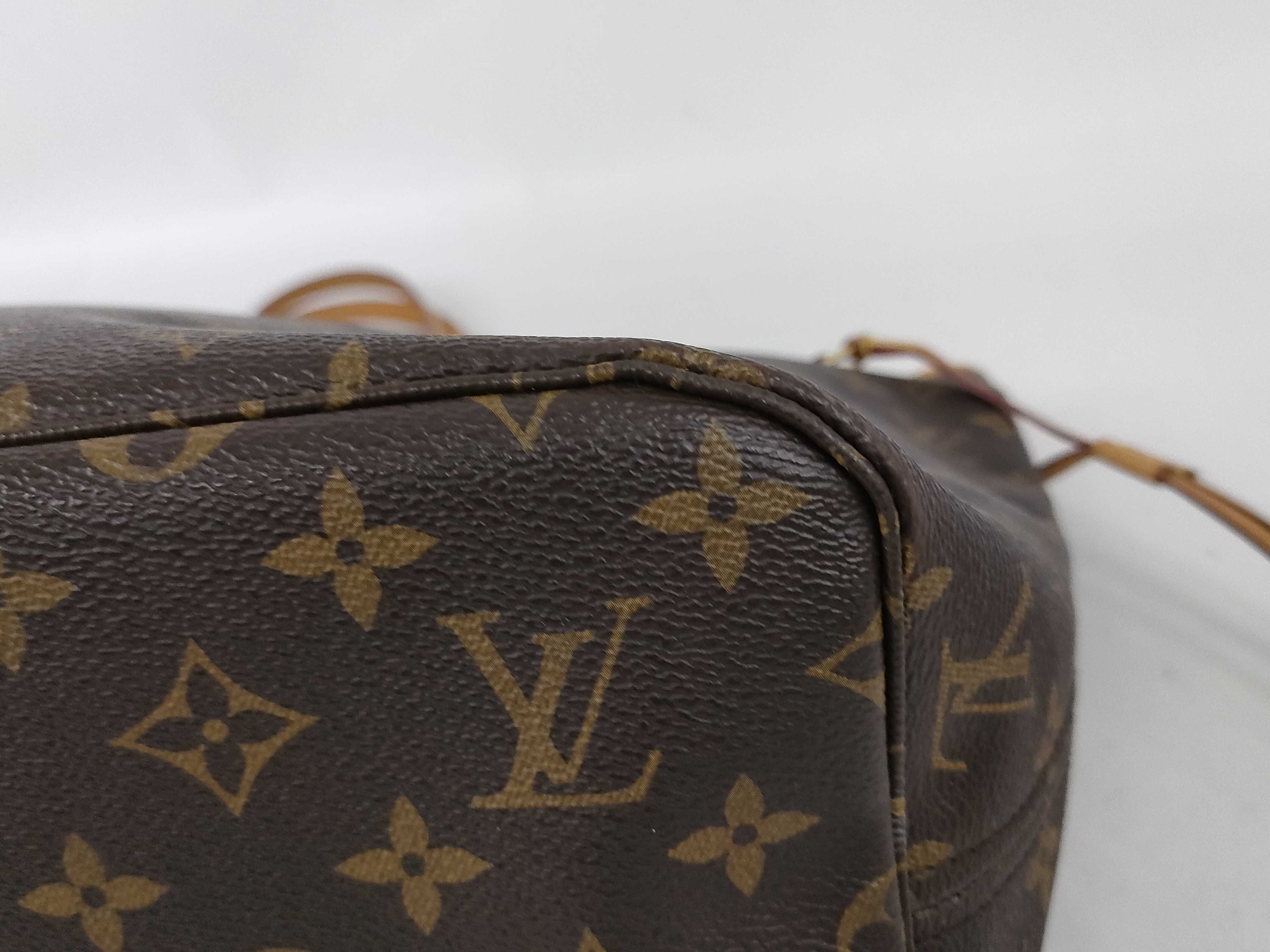 Monogram Vuitton Neverfull Tote Bag — view 6