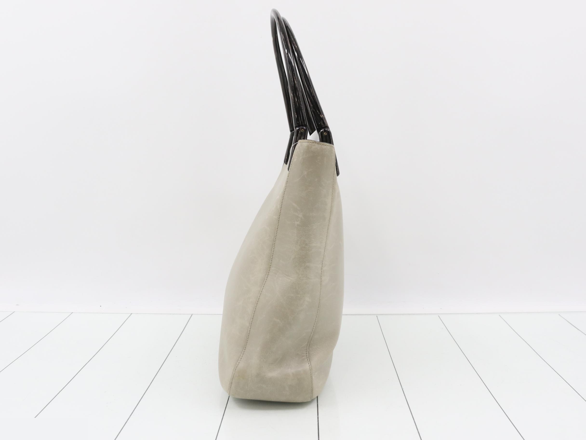 Leather shoulder bag — view 3